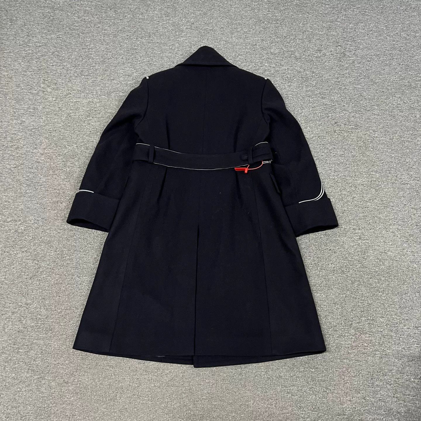 Kim Jones Dior Show Navy Wool Coat Size US M / EU 48-50 / 2 - 2 Thumbnail