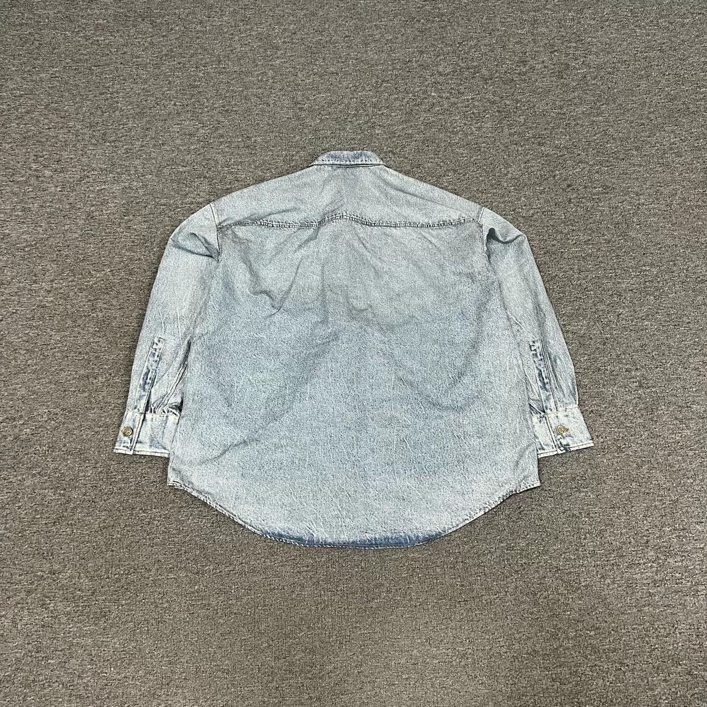 Alexander Wang Alexander Wang 2024 Nylon Denim Shirt Jacket Size US XS / EU 42 / 0 - 3 Thumbnail