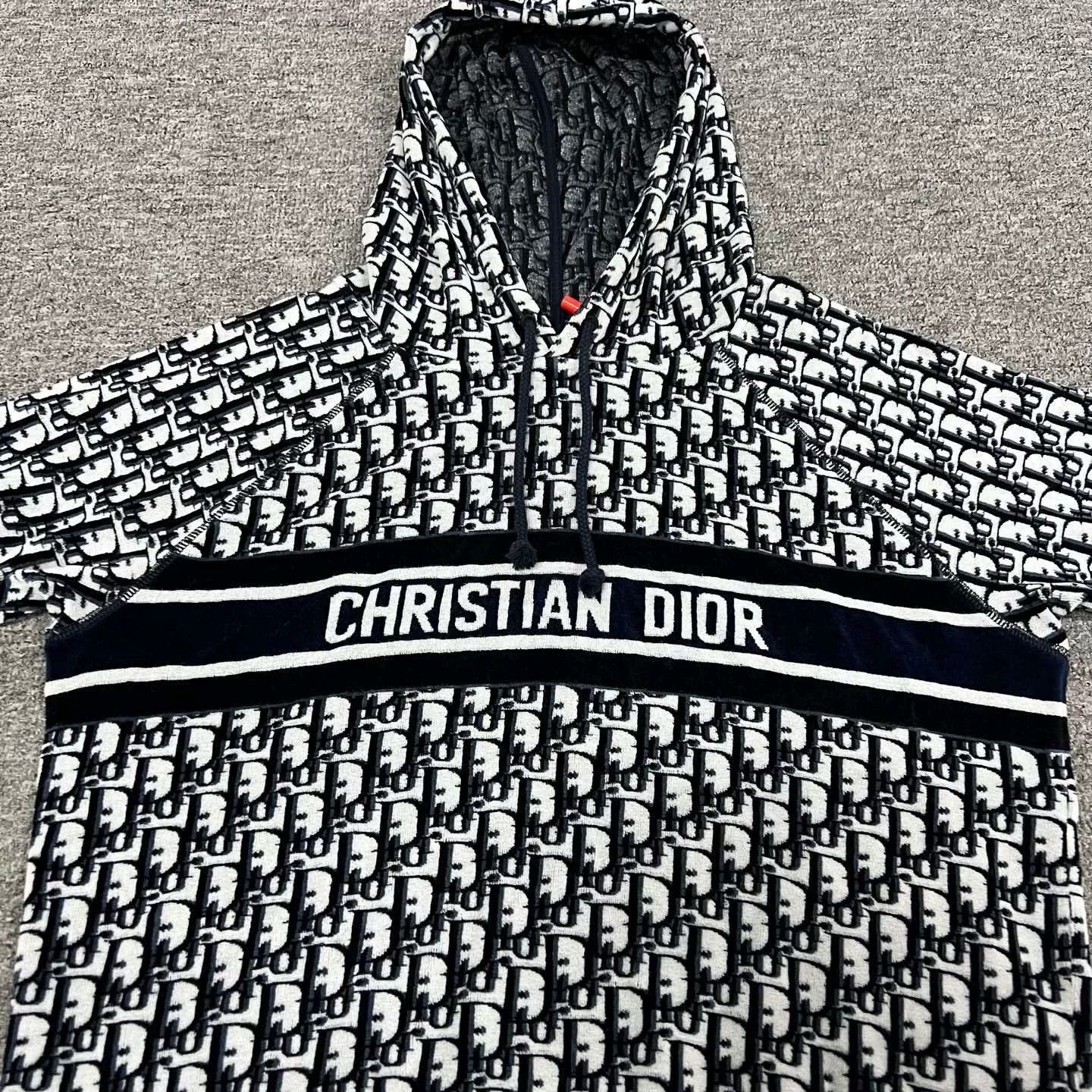 Dior Dior Monogram Print Hooded Short-Sleeve Top Size S / US 4 / IT 40 - 4 Thumbnail