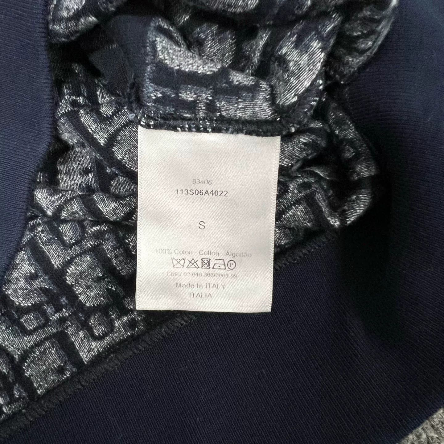 Dior Dior Monogram Print Hooded Short-Sleeve Top Size S / US 4 / IT 40 - 6 Thumbnail