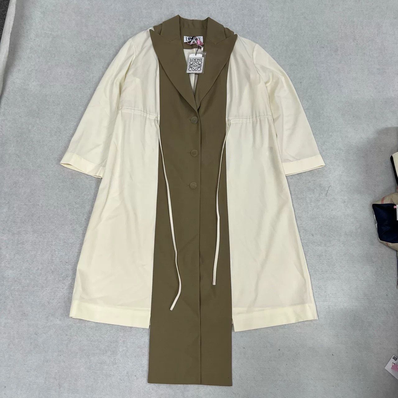 Loewe Loewe Trench Blazer Spliced Dress Size S / US 4 / IT 40 - 3 Thumbnail