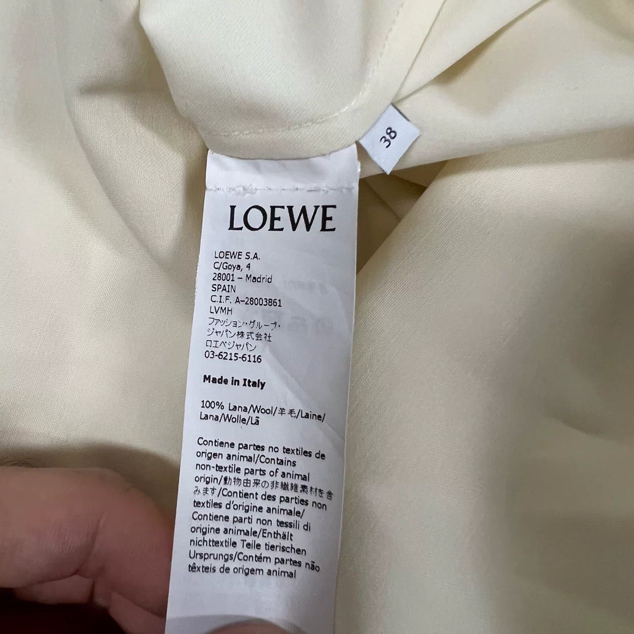 Loewe Loewe Trench Blazer Spliced Dress Size S / US 4 / IT 40 - 8 Thumbnail