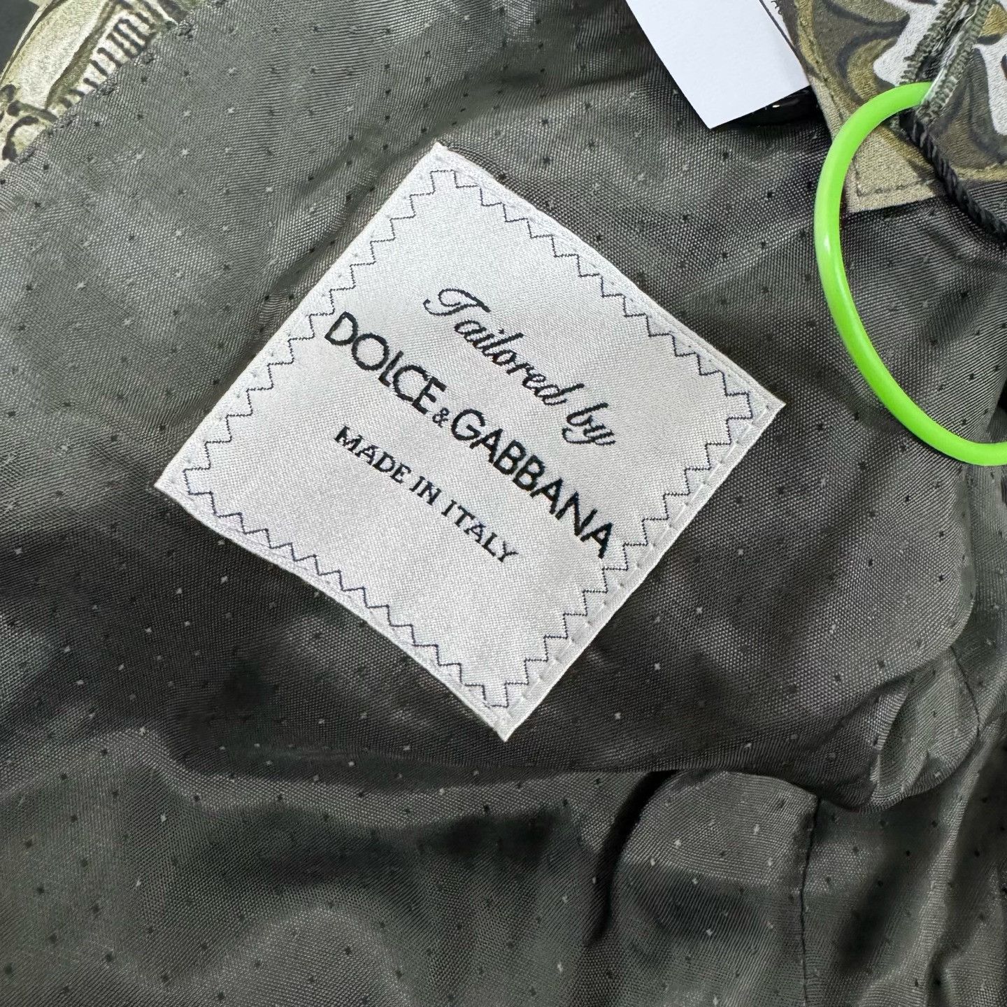Dolce & Gabbana Dolce & Gabbana Green Evening Blazer Size US L / EU 52-54 / 3 - 4 Thumbnail