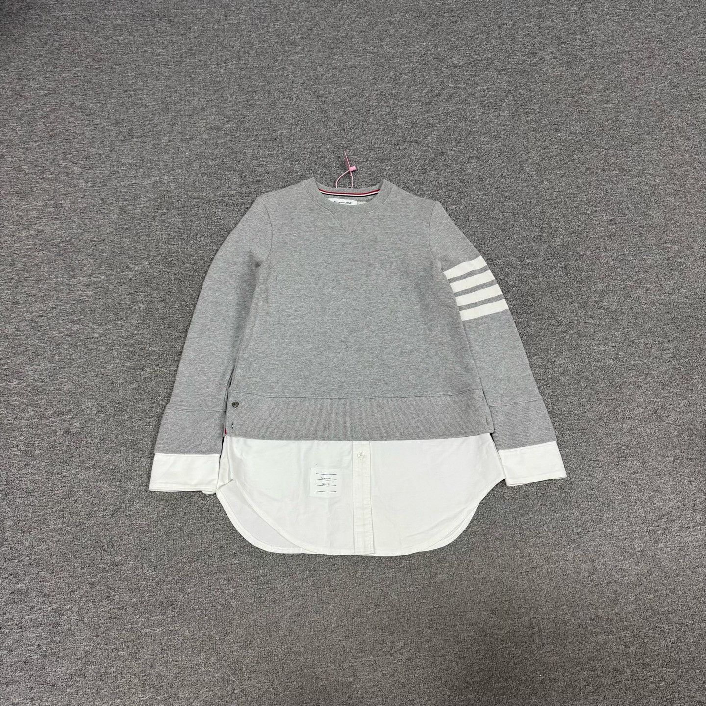 Thom Browne Thom Browne Gray Women's Pullover Hoodie Size S / US 4 / IT 40 - 3 Thumbnail