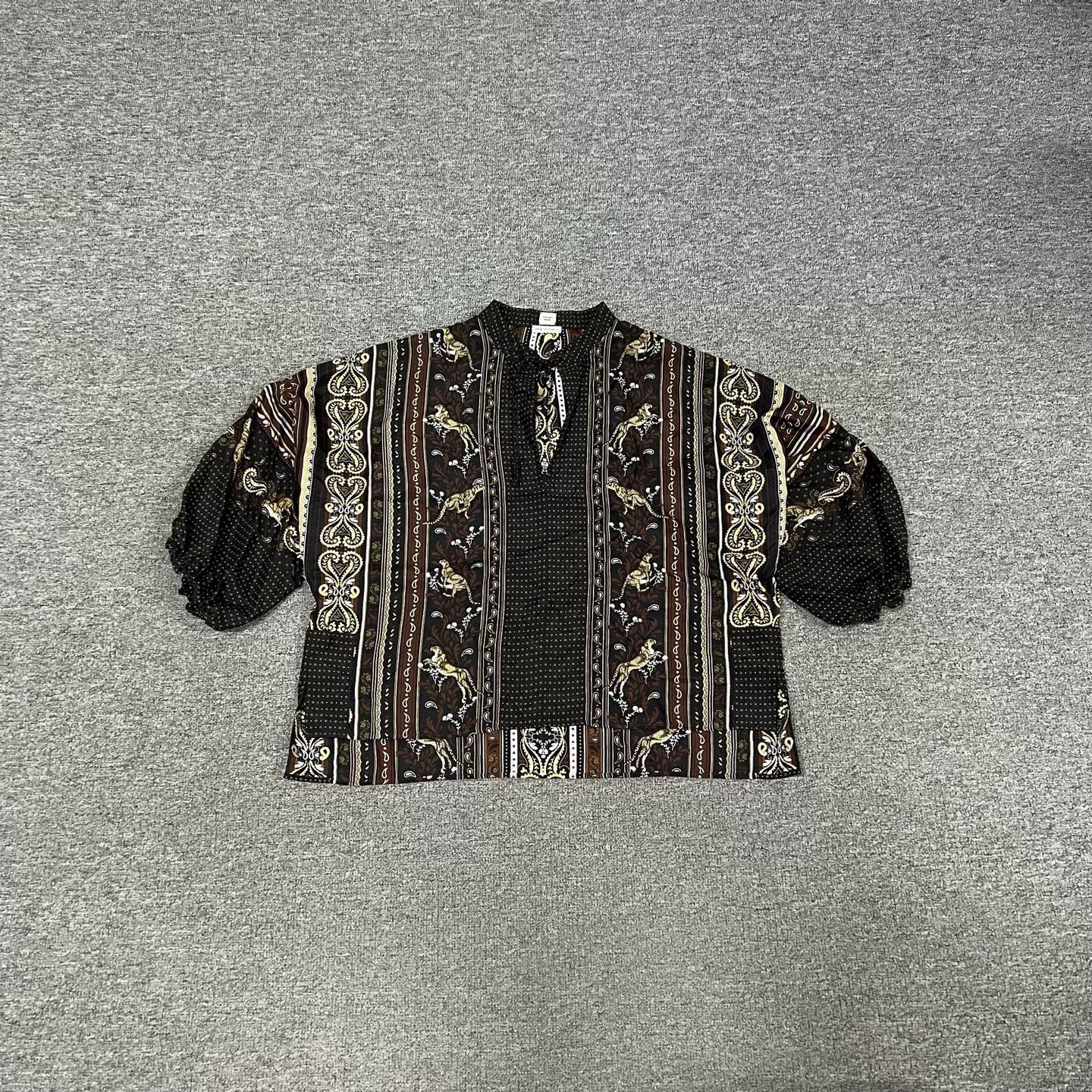 Hermes Hermes 2025 Silk Painter Style Shirt Size XS / US 0-2 / IT 36-38 - 2 Thumbnail