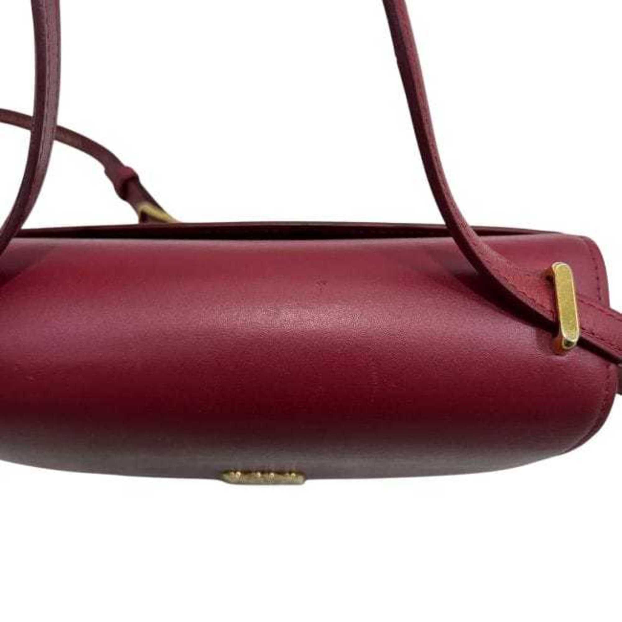 Loewe Loewe Goya Small Shoulder Bag, f-25194, Red, Anagram, A896N09X01, Leather, 262120, LOEWE, Flap, Crossbody, Women's Size ONE SIZE - 11 Thumbnail