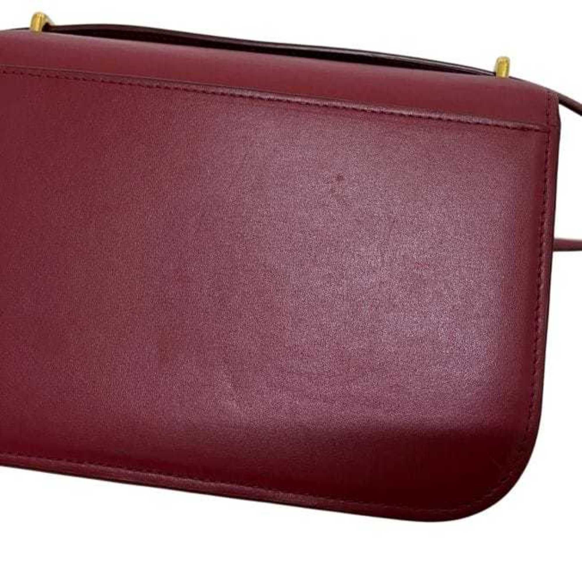 Loewe Loewe Goya Small Shoulder Bag, f-25194, Red, Anagram, A896N09X01, Leather, 262120, LOEWE, Flap, Crossbody, Women's Size ONE SIZE - 10 Thumbnail