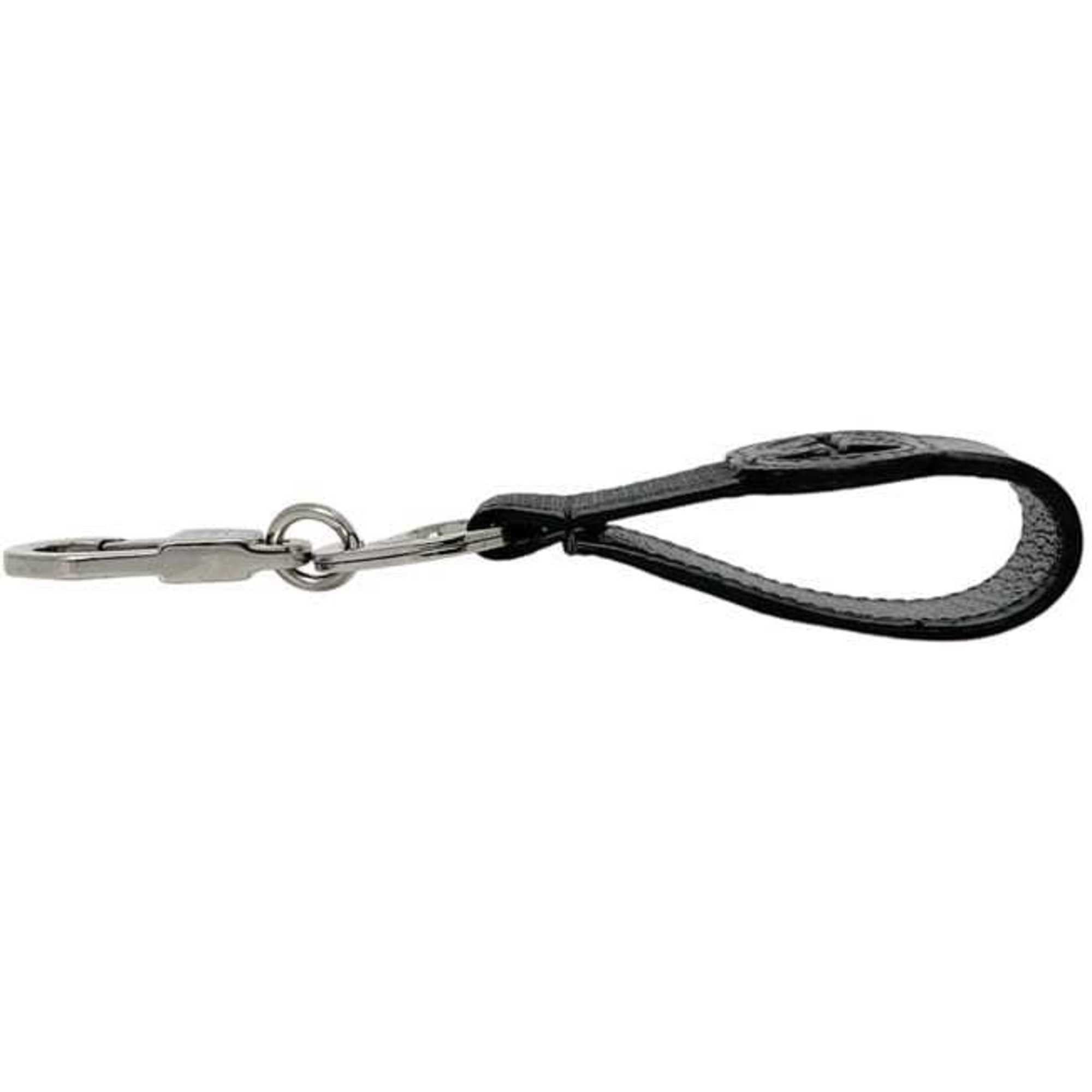 Gucci Gucci Keyring ec-25207 Black Gray Interlocking 701432 PVC Leather 479292 GUCCI GG Key Holder Charm Keychain Bag Men's Women's Size ONE SIZE - 2 Thumbnail