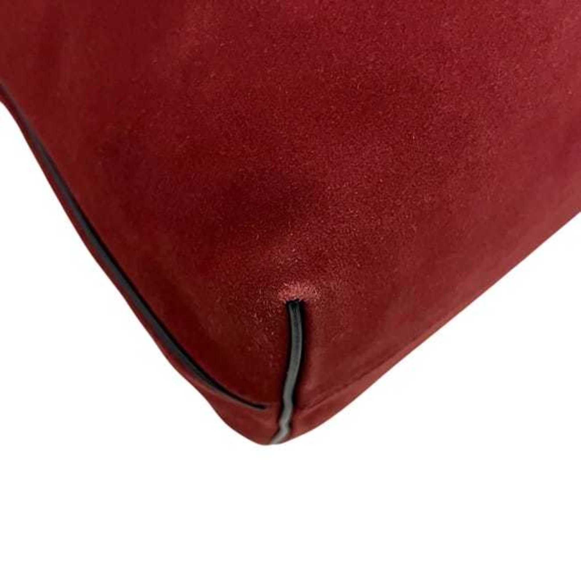 Loewe Loewe Flamenco Knot Tote Bag F-25195 Red Anagram - Suede Leather 061507 LOEWE Black Crossbody Shoulder Women's Men's Size ONE SIZE - 7 Thumbnail