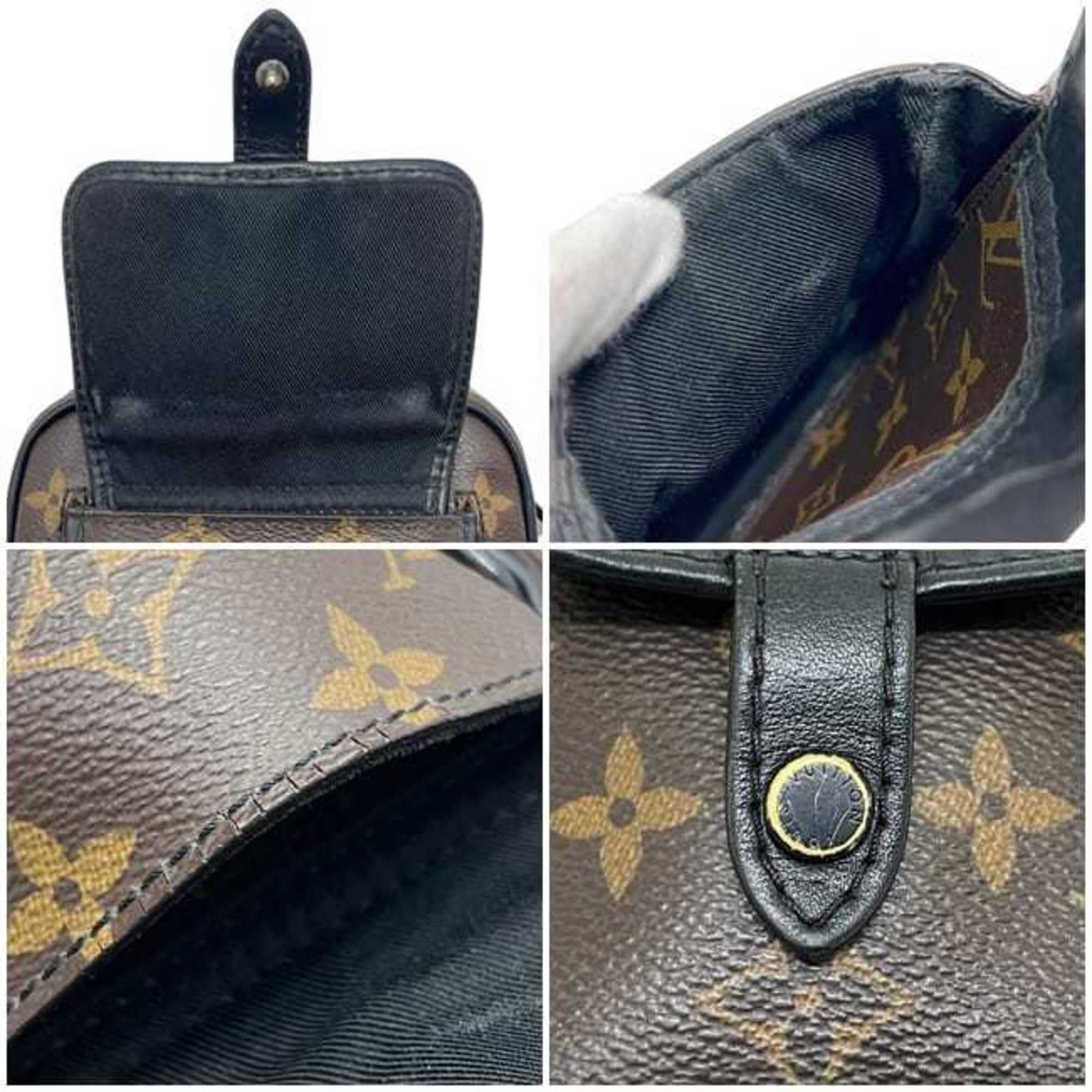 Louis Vuitton Louis Vuitton Christopher Wearlove Shoulder Bag F-25219 Brown Black Monogram M69404 Crossbody Canvas Leather MI0211 LOUIS VUITTON Pouch Size ONE SIZE - 6 Thumbnail