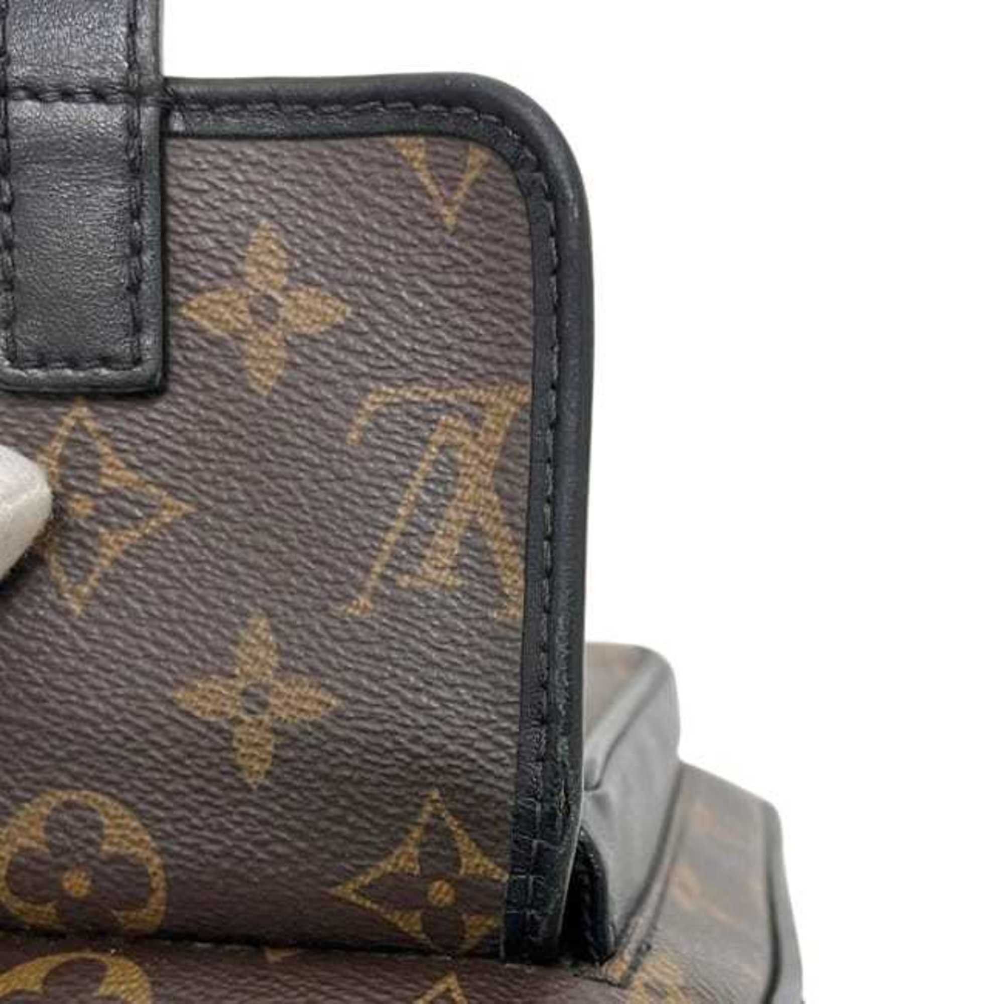 Louis Vuitton Louis Vuitton Christopher Wearlove Shoulder Bag F-25219 Brown Black Monogram M69404 Crossbody Canvas Leather MI0211 LOUIS VUITTON Pouch Size ONE SIZE - 8 Thumbnail