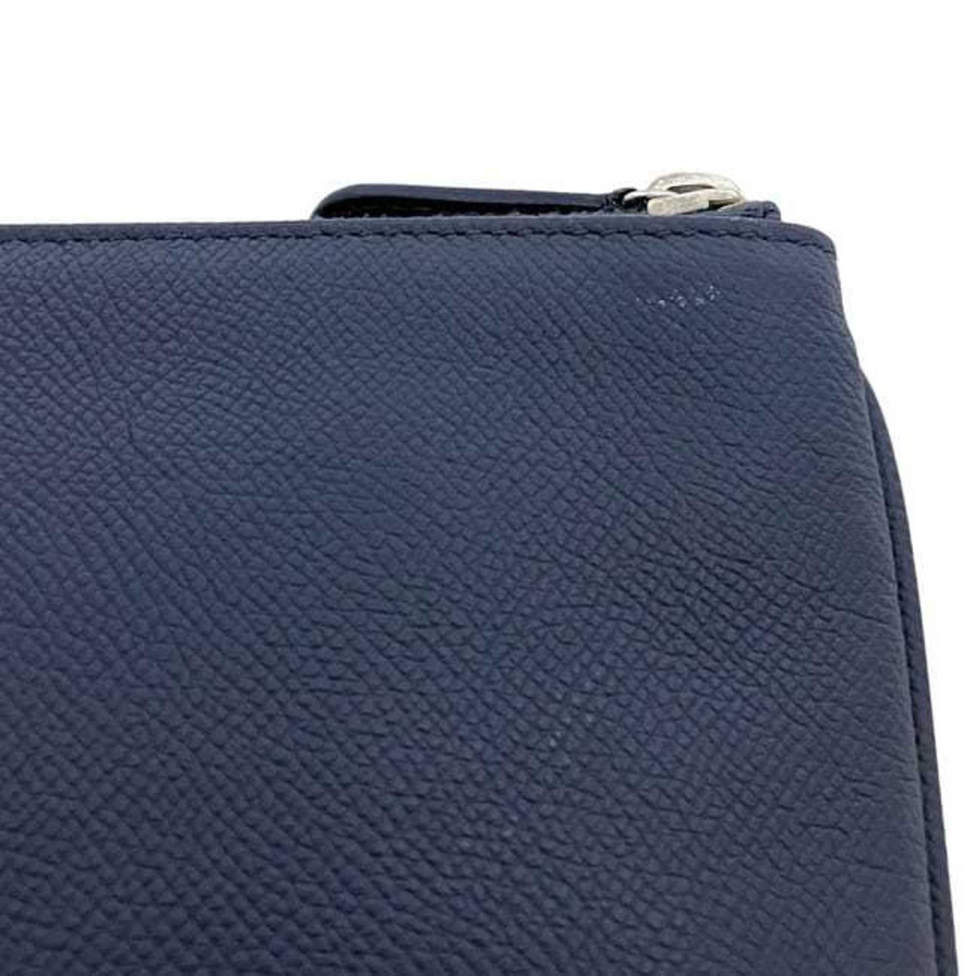 Balenciaga Balenciaga pouch ec-25169 navy 545773 leather 4323 X 535269 BALENCIAGA clutch bag mini grain men's women's Size ONE SIZE - 10 Thumbnail