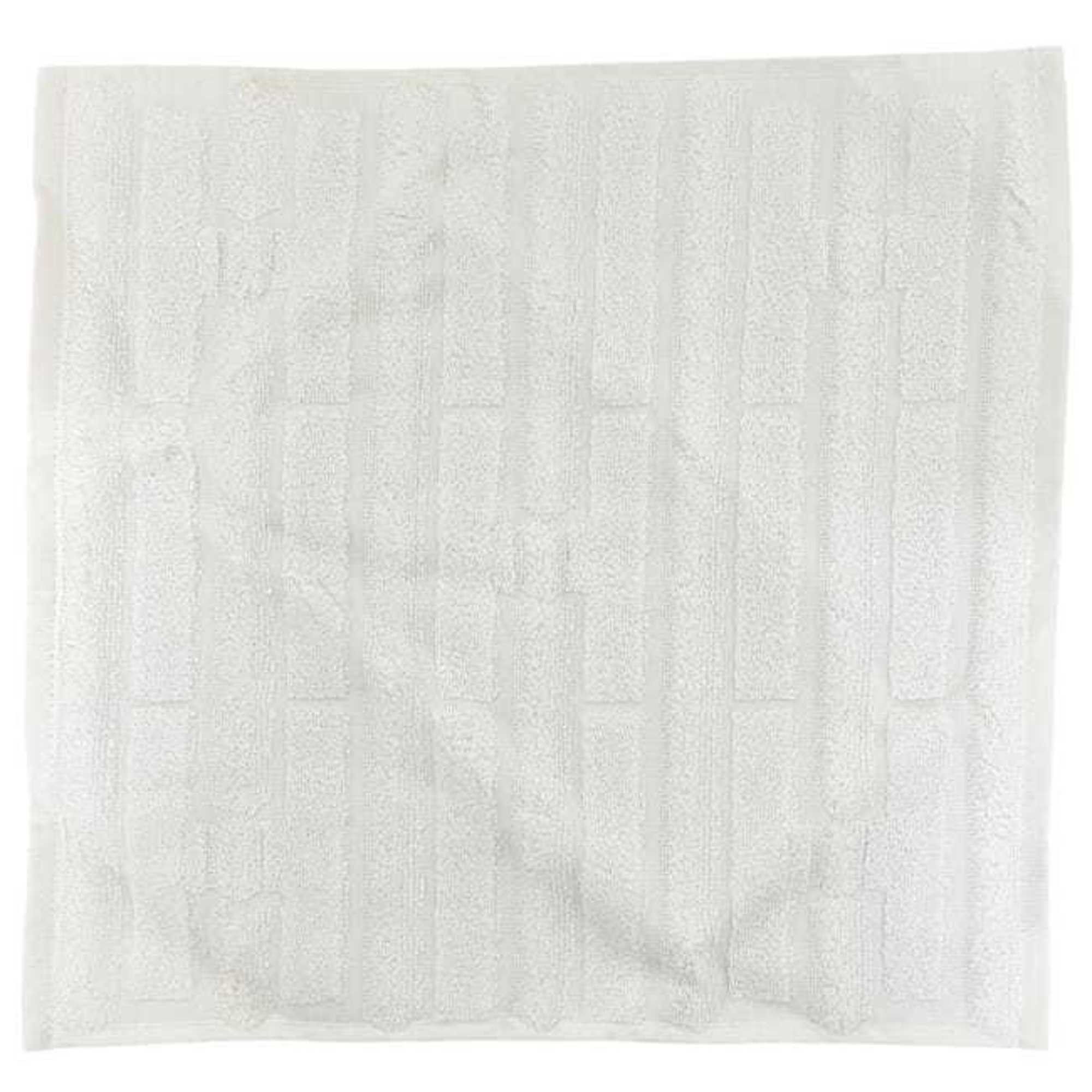 Hermes Hermes towel set of two, Carre towels, Stairs design, ec-25085, navy and white, unused, 100% cotton, HERMES, white navy, hand towel, square shape, for women men, handkerchief. Size ONE SIZE - 3 Thumbnail