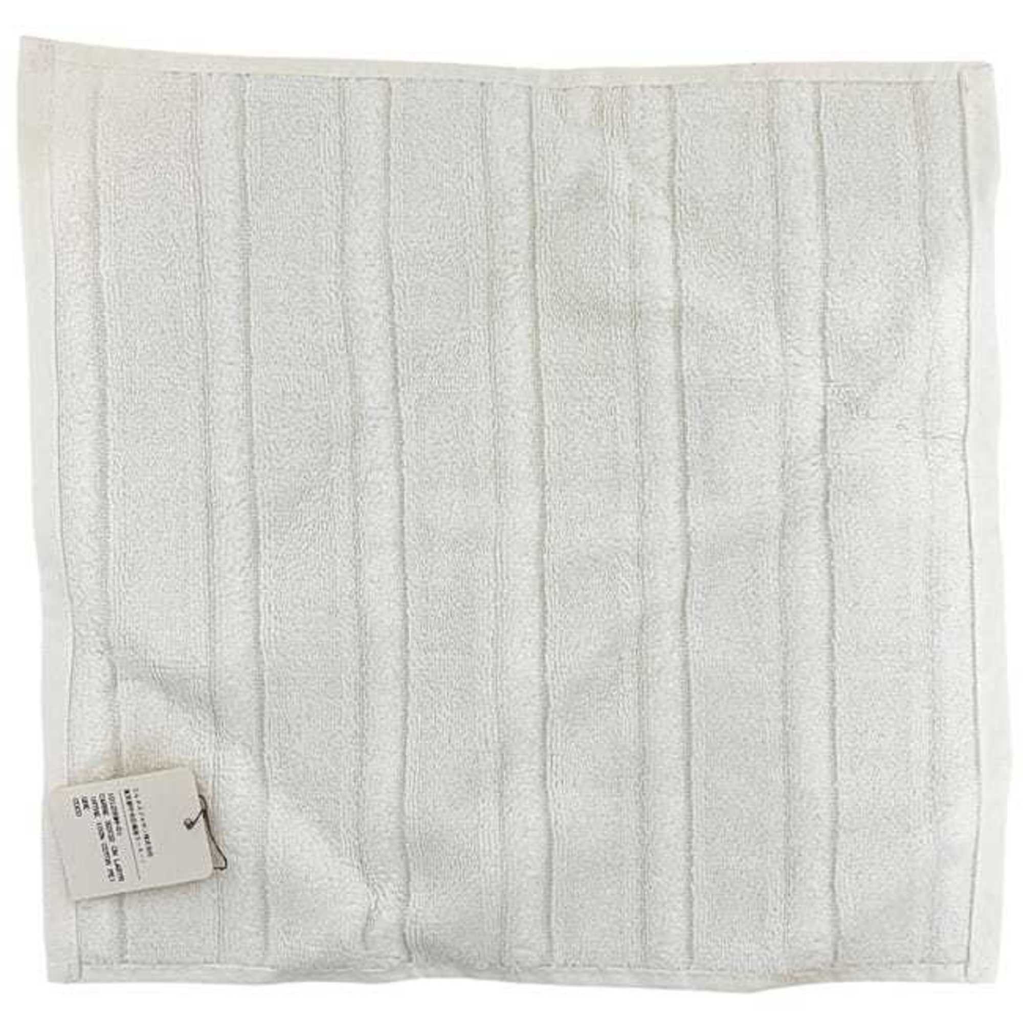 Hermes Hermes towel set of two, Carre towels, Stairs design, ec-25085, navy and white, unused, 100% cotton, HERMES, white navy, hand towel, square shape, for women men, handkerchief. Size ONE SIZE - 4 Thumbnail