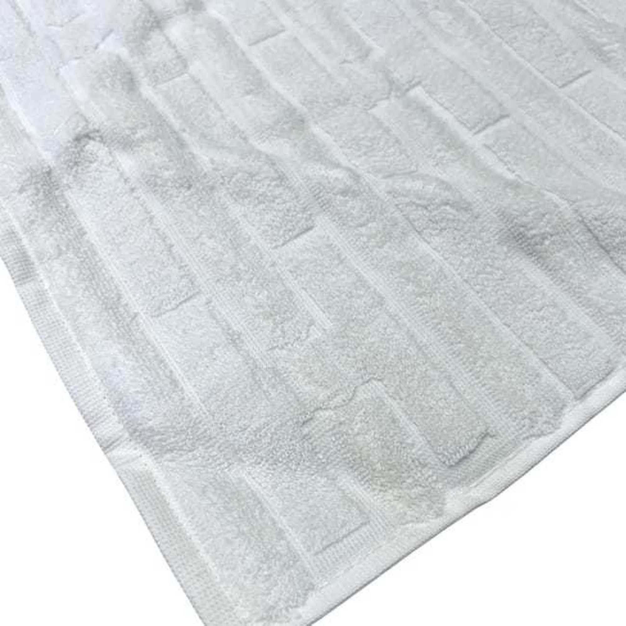 Hermes Hermes towel set of two, Carre towels, Stairs design, ec-25085, navy and white, unused, 100% cotton, HERMES, white navy, hand towel, square shape, for women men, handkerchief. Size ONE SIZE - 6 Thumbnail
