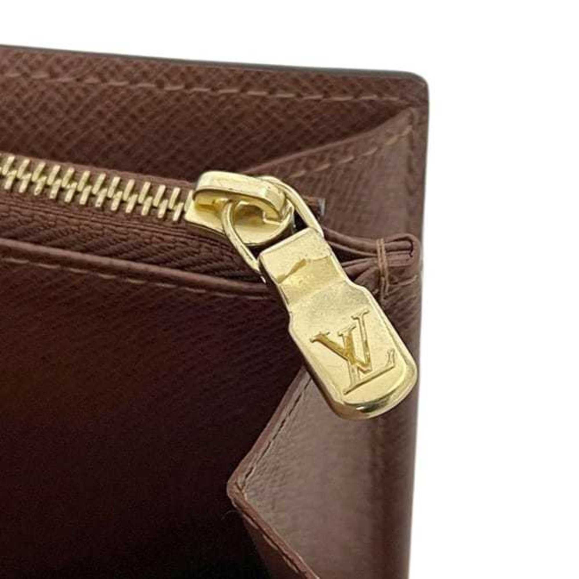 Louis Vuitton Louis Vuitton bi-fold long wallet, Portefeuille Sarah f-25224, brown monogram M60531, canvas, IC tag compatible, LOUIS VUITTON, flap, women's. Size ONE SIZE - 10 Thumbnail