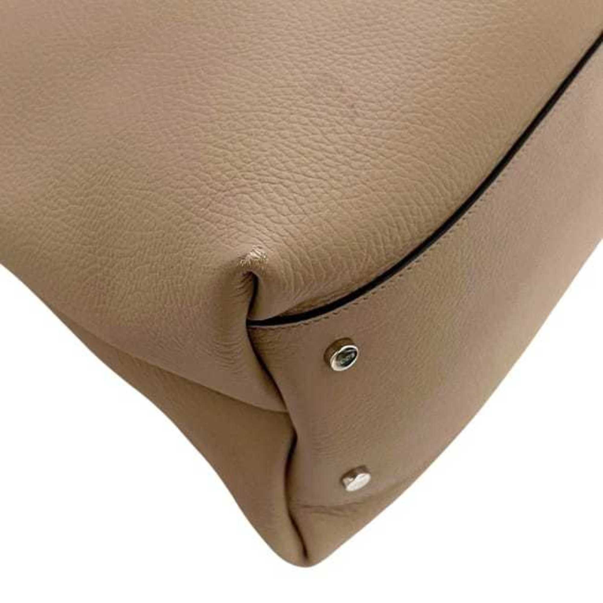 Tod's Tod's T-Timeless Micro Tote Bag f-25298 Beige Leather One-Handle T-Metallic Charm Women's Size ONE SIZE - 8 Thumbnail