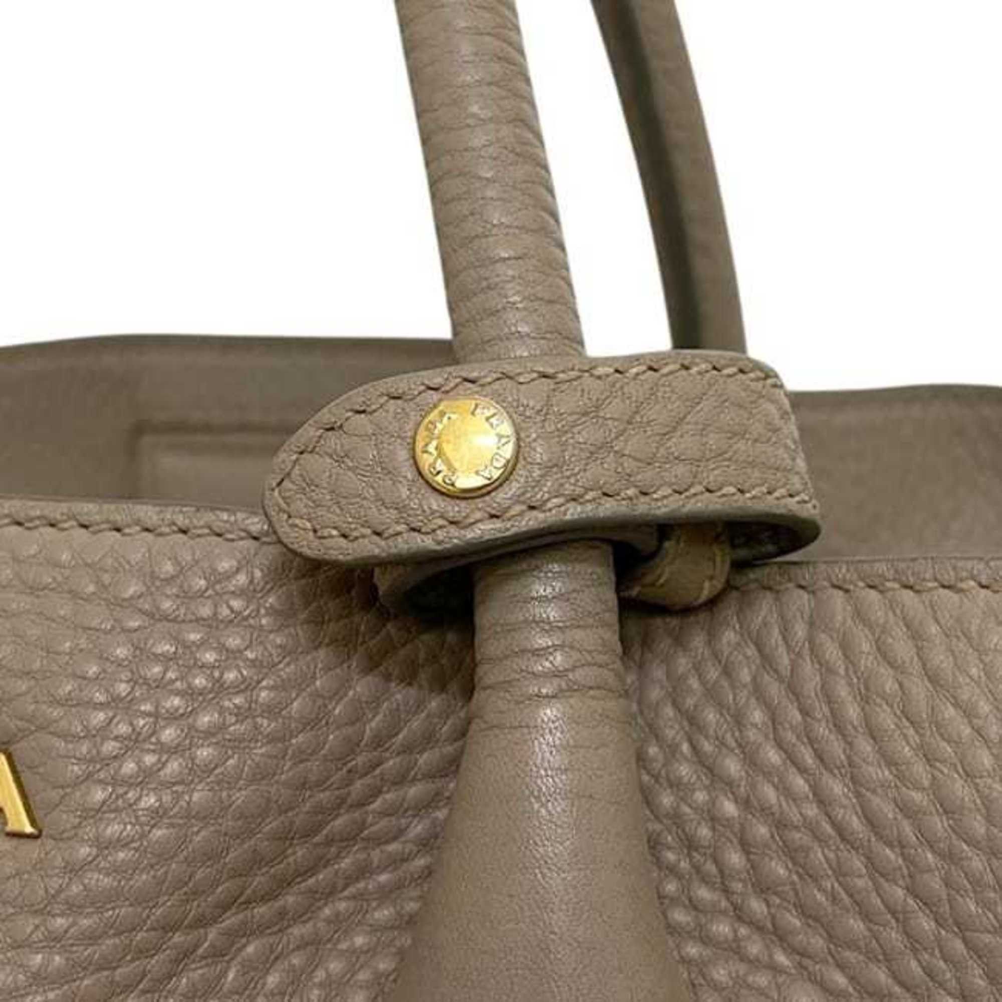 Prada Prada Tote Bag ec-25178 Beige BN2694 Leather 204 PRADA Women's Men's Size ONE SIZE - 8 Thumbnail