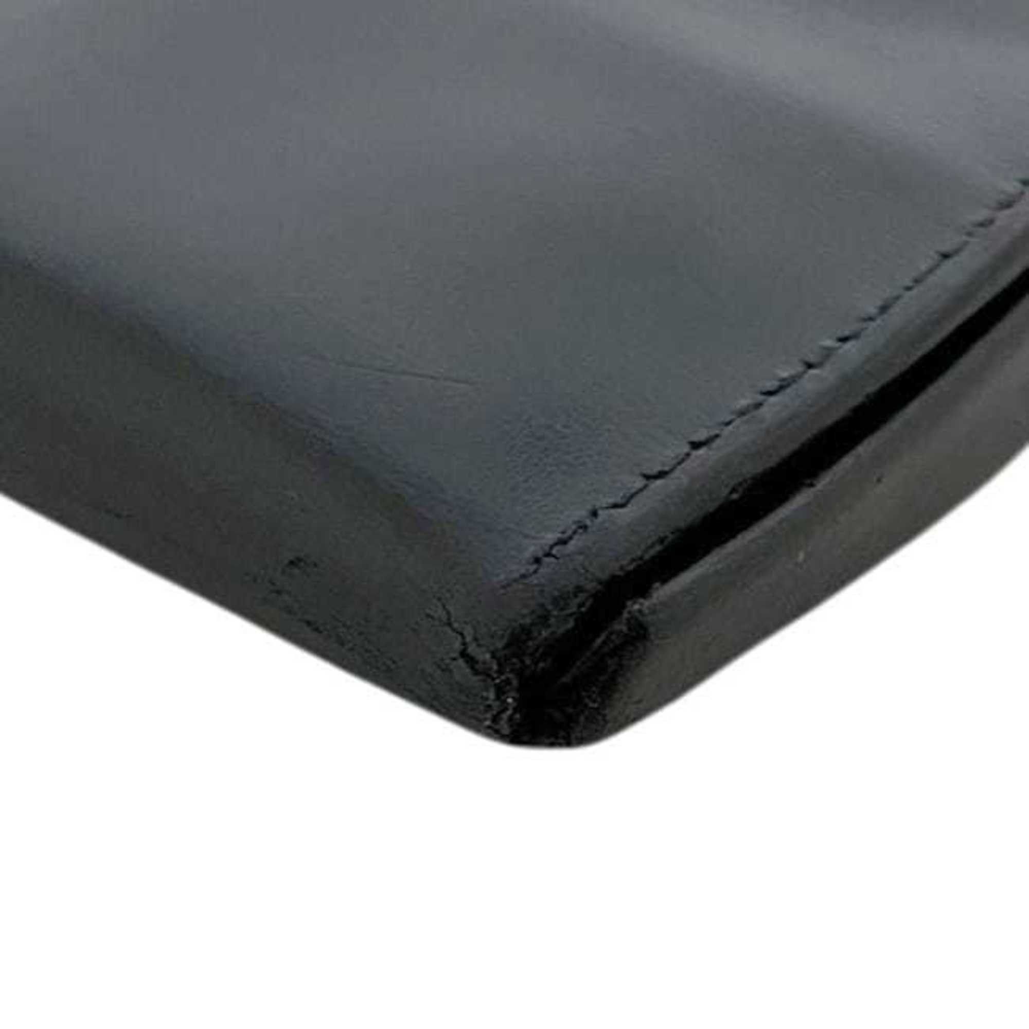 Cartier Cartier coin case ec-25187 black Pasha LB3000129 ED purse leather mini compact flap wallet men's women's Size ONE SIZE - 9 Thumbnail
