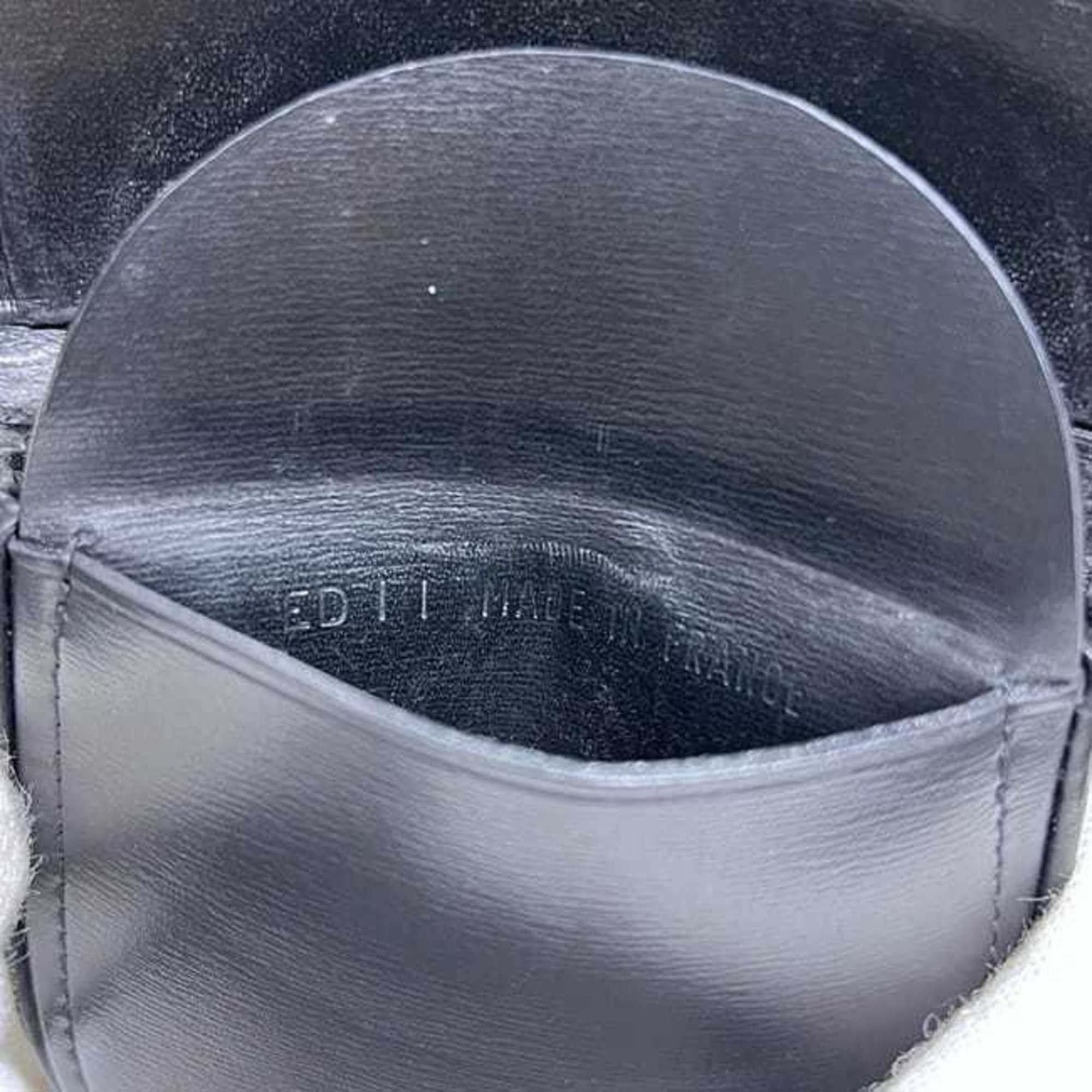 Cartier Cartier coin case ec-25187 black Pasha LB3000129 ED purse leather mini compact flap wallet men's women's Size ONE SIZE - 7 Thumbnail