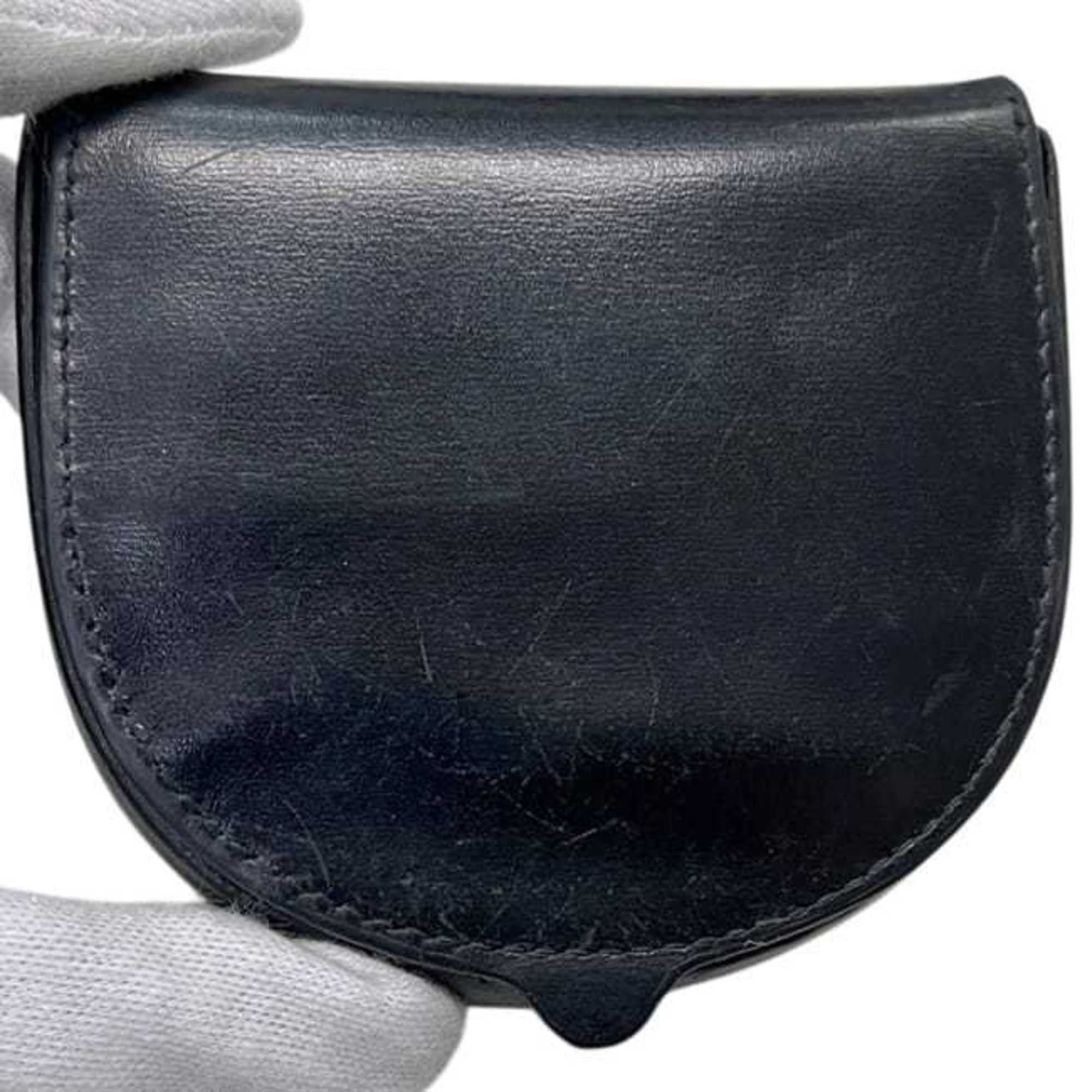 Cartier Cartier coin case ec-25187 black Pasha LB3000129 ED purse leather mini compact flap wallet men's women's Size ONE SIZE - 11 Thumbnail