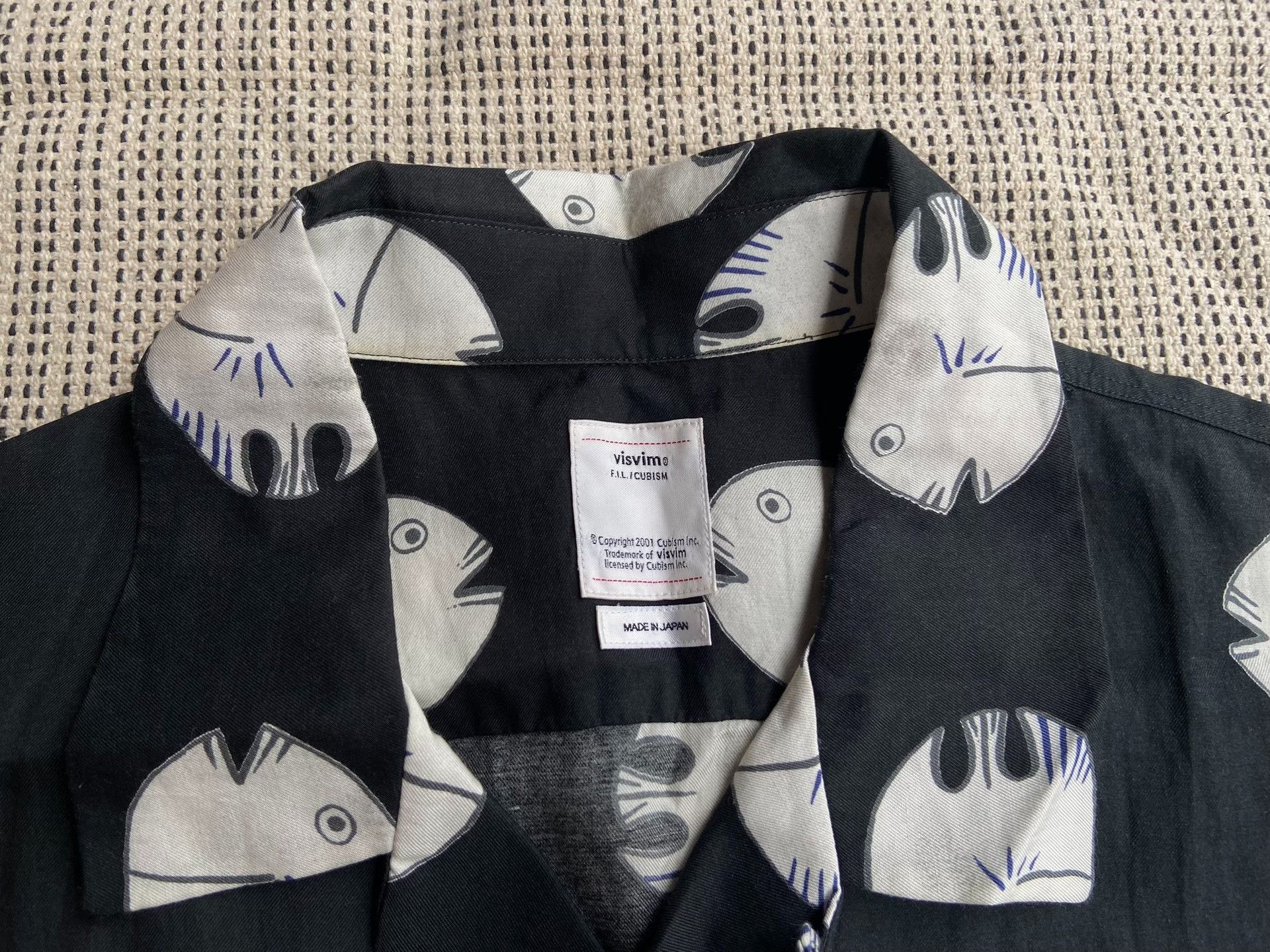 Visvim Visvim Free Edge S/S Fishy Shirt Size US M / EU 48-50 / 2 - 4 Thumbnail