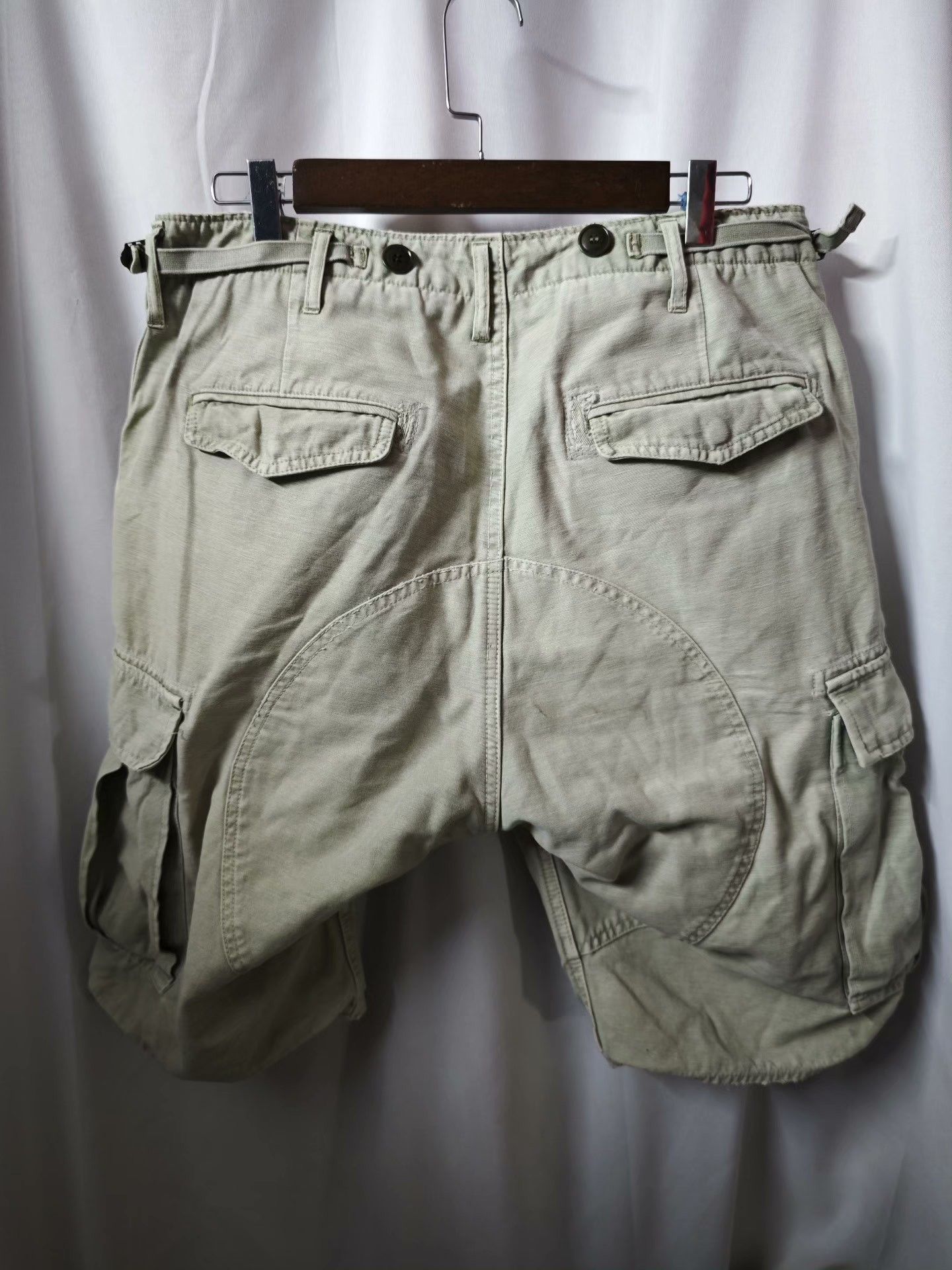 Visvim visvim Green Cargo Shorts Size 2 Size US 26 / EU 42 - 2 Thumbnail