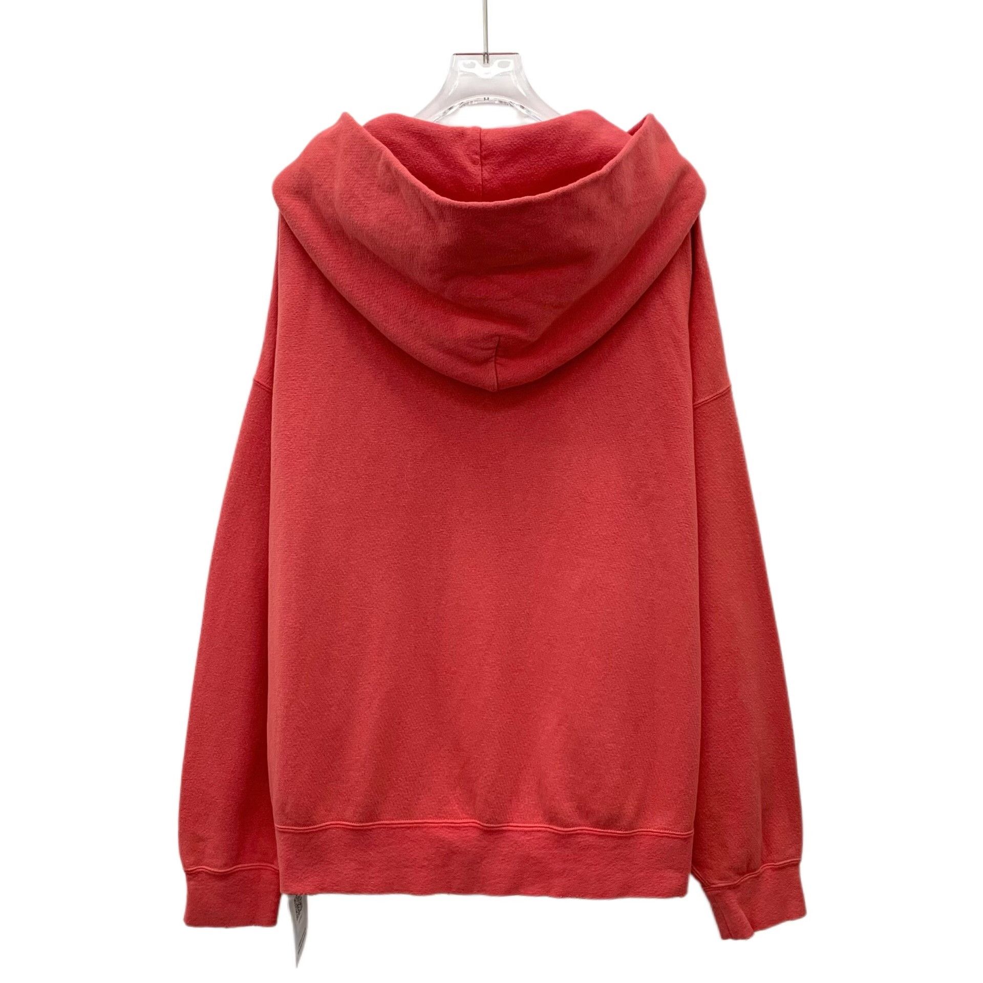 Visvim Visvim Red Cotton Long-Sleeve Hoodie M Size US M / EU 48-50 / 2 - 2 Thumbnail