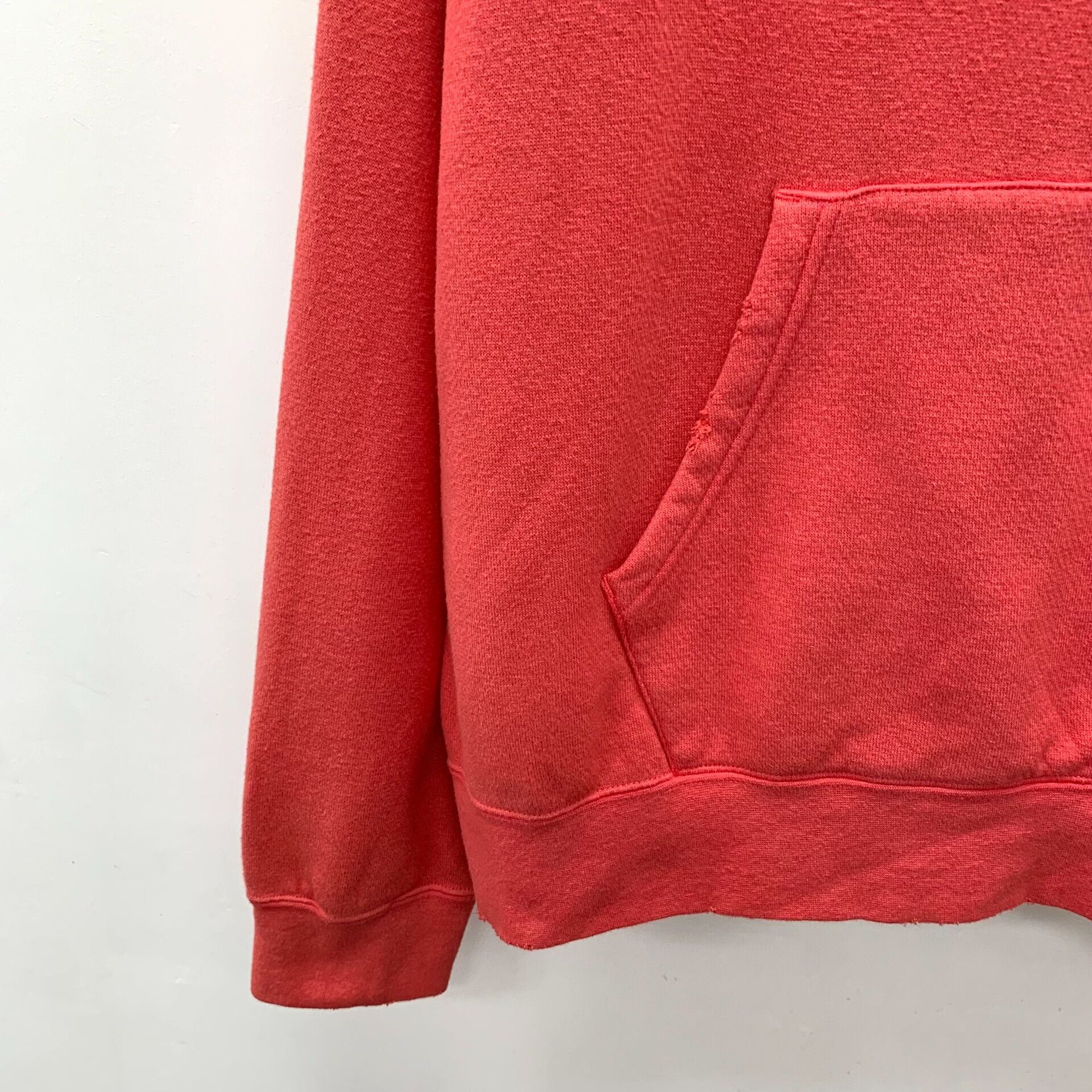 Visvim Visvim Red Cotton Long-Sleeve Hoodie M Size US M / EU 48-50 / 2 - 4 Thumbnail