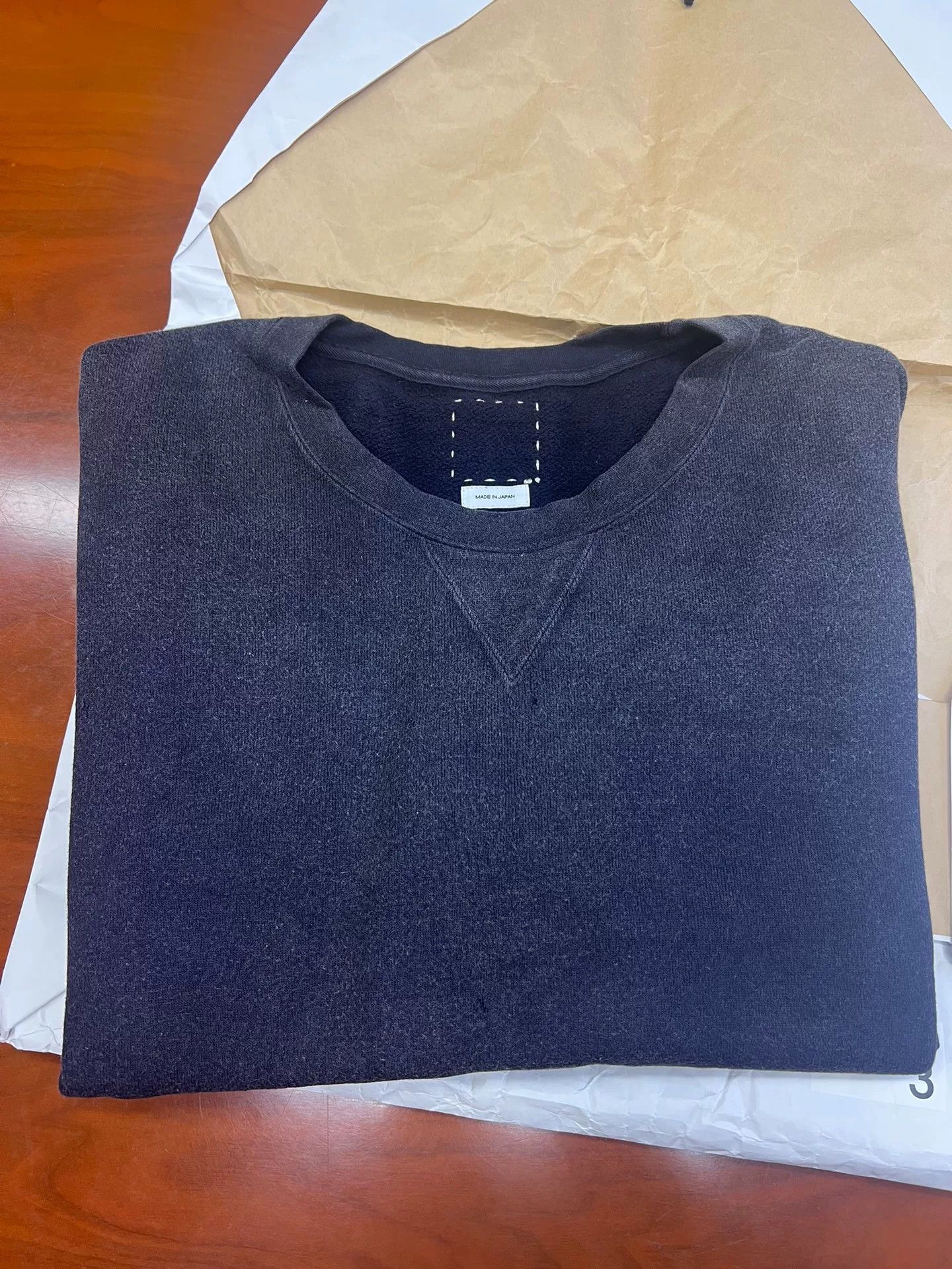 Visvim VISVIM AMPLUS SB Short-Sleeve Crew Sweatshirt Size US L / EU 52-54 / 3 - 3 Thumbnail