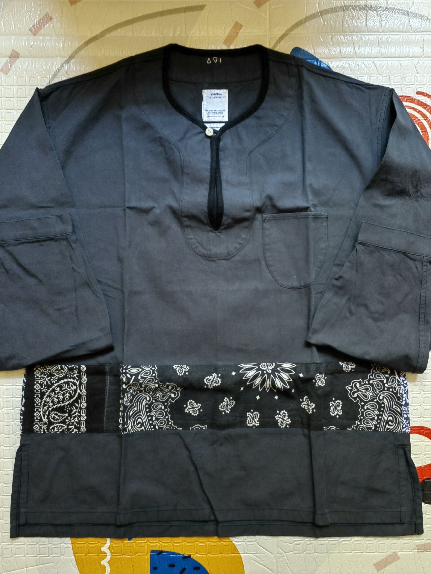 Visvim VISVIM 18AW Bandana Tunic Shirt Size US S / EU 44-46 / 1 - 2 Thumbnail
