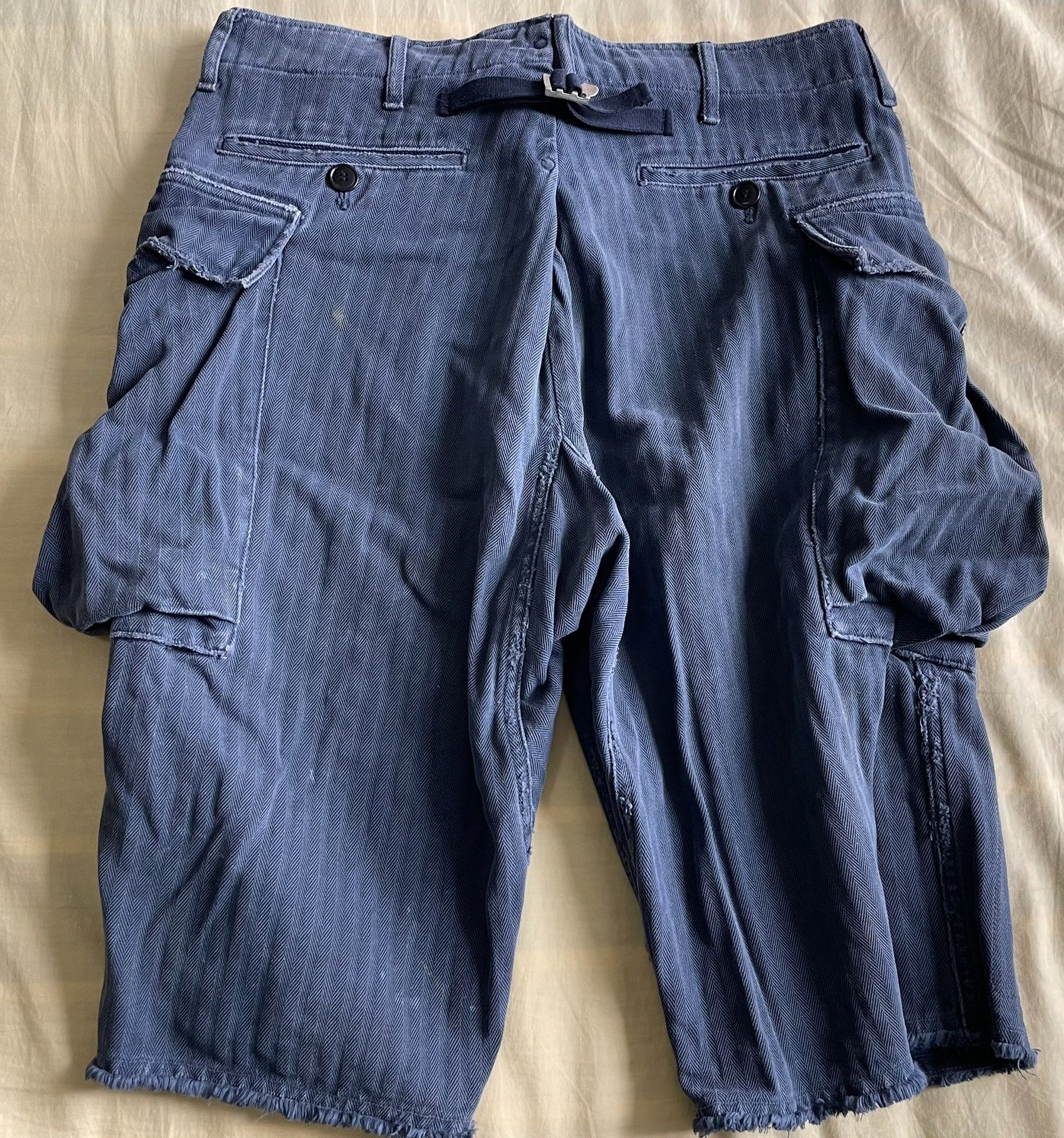 Visvim VISVIM VETERANS CRASH Cargo Shorts Size US 26 / EU 42 - 2 Thumbnail