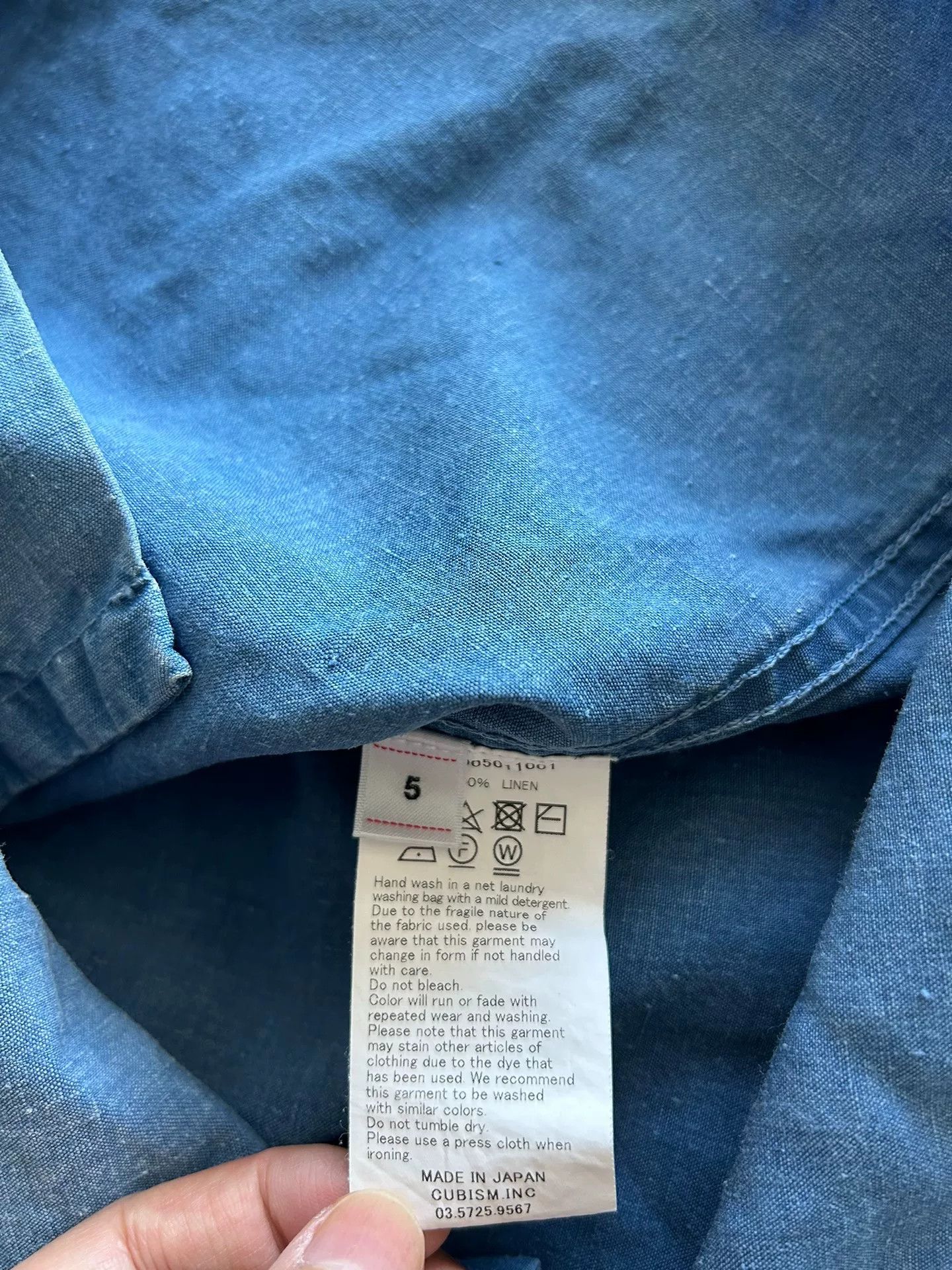 Visvim Visvim Fairway S/S Indigo Shirt Size US XXL / EU 58 / 5 - 3 Thumbnail