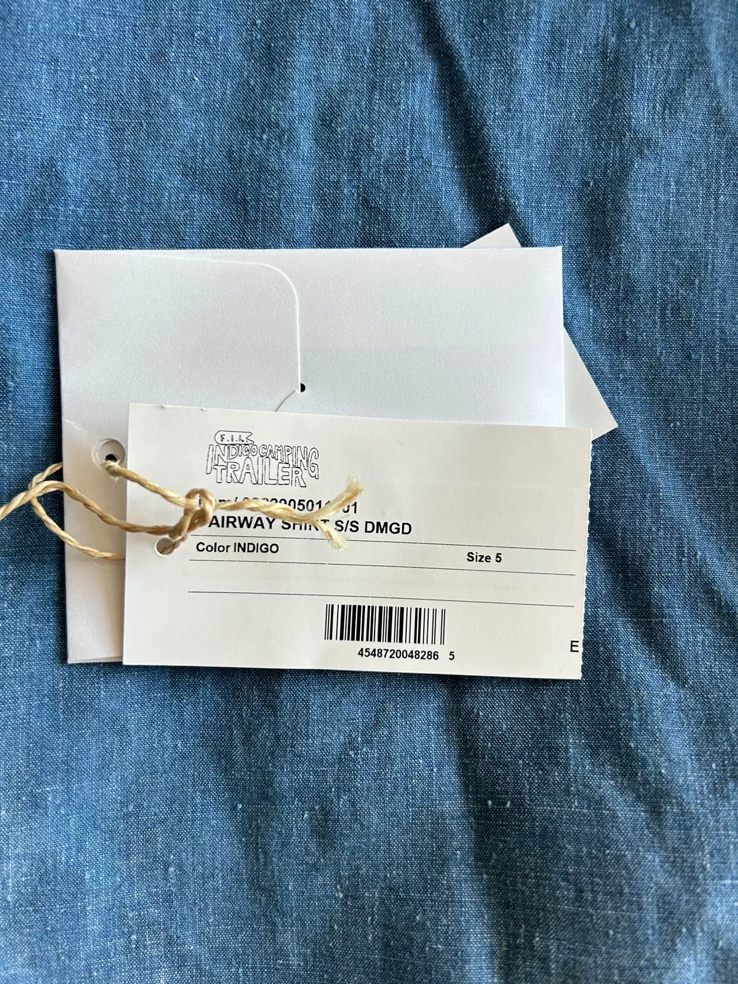 Visvim Visvim Fairway S/S Indigo Shirt Size US XXL / EU 58 / 5 - 4 Thumbnail