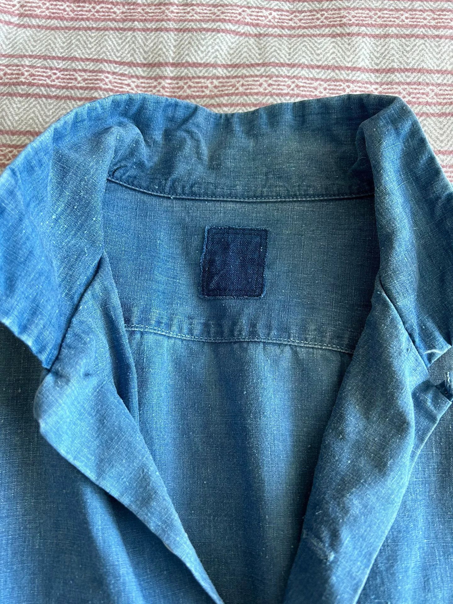 Visvim Visvim Fairway S/S Indigo Shirt Size US XXL / EU 58 / 5 - 2 Thumbnail
