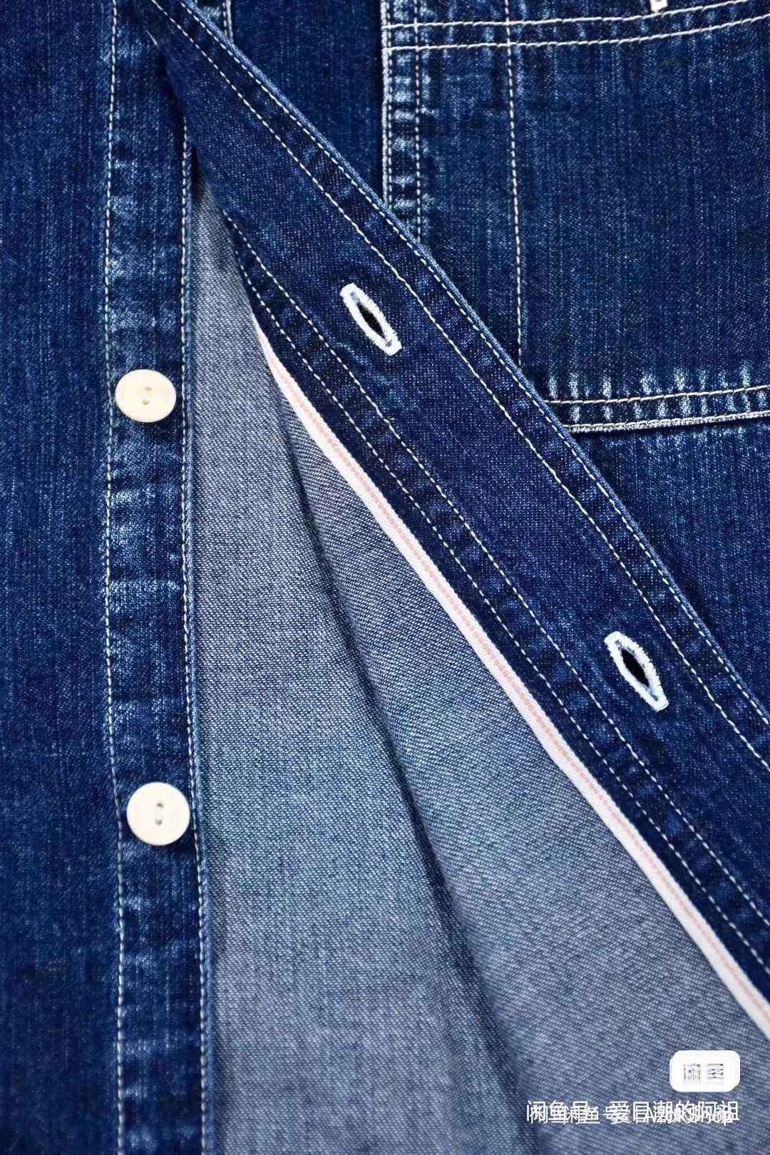 Visvim Visvim 20SS Damaged Denim Lumber Shirt Size US L / EU 52-54 / 3 - 6 Thumbnail