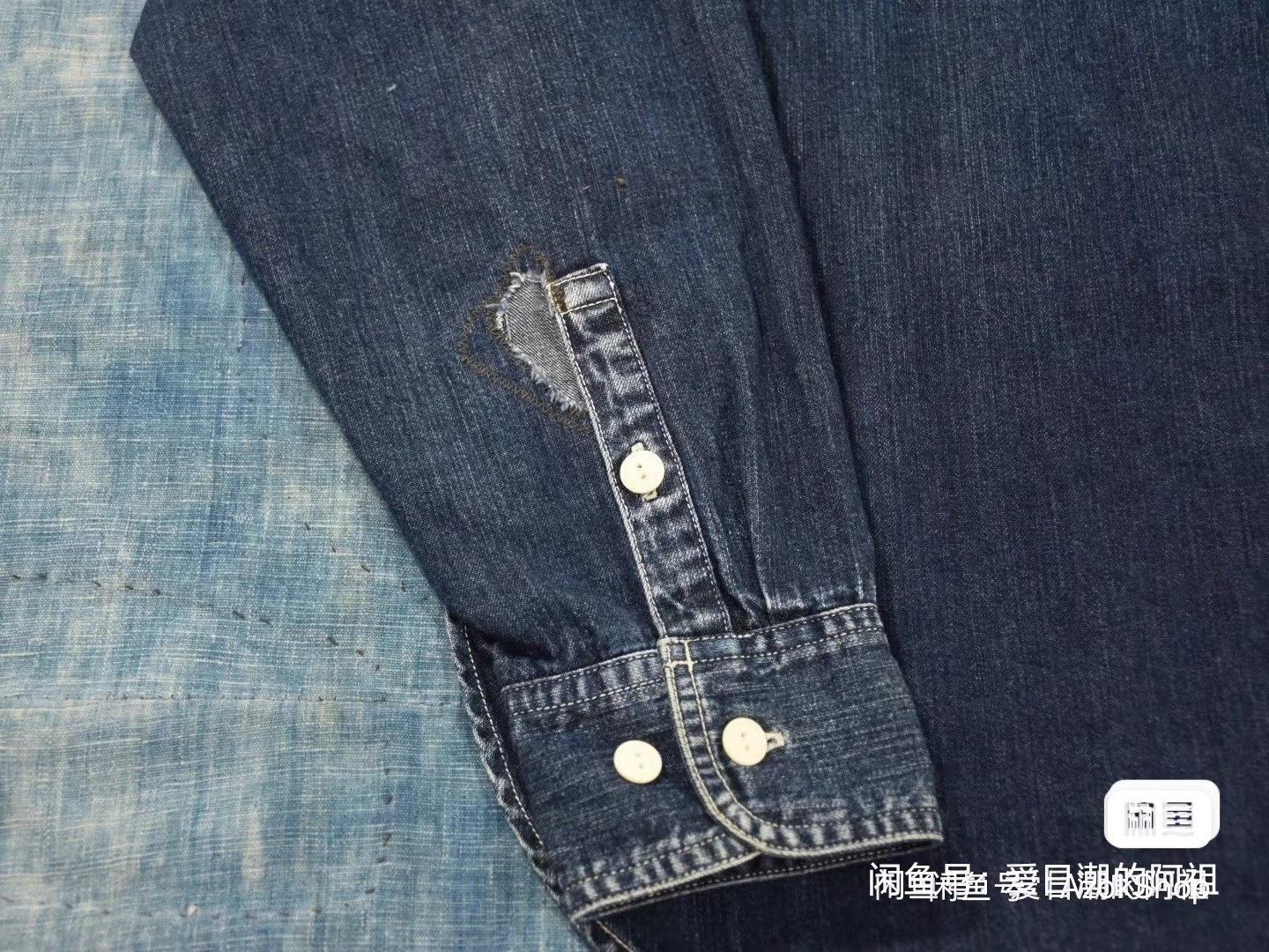 Visvim Visvim 20SS Damaged Denim Lumber Shirt Size US L / EU 52-54 / 3 - 4 Thumbnail