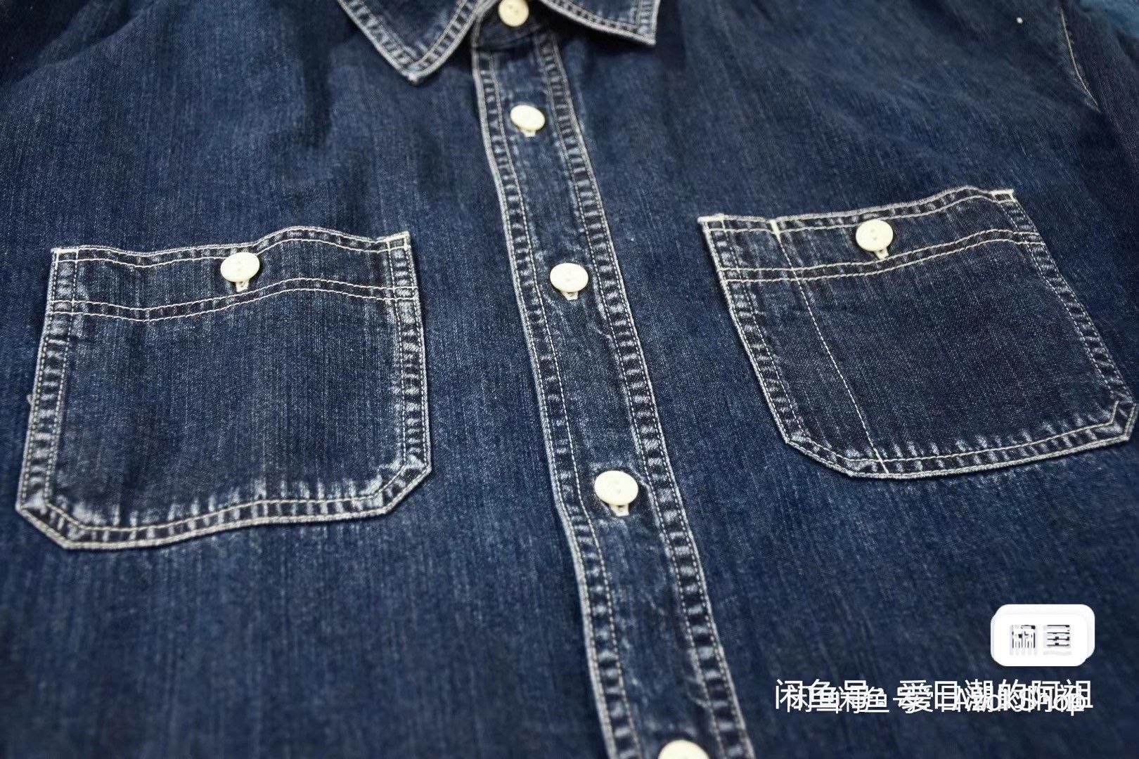 Visvim Visvim 20SS Damaged Denim Lumber Shirt Size US L / EU 52-54 / 3 - 2 Thumbnail