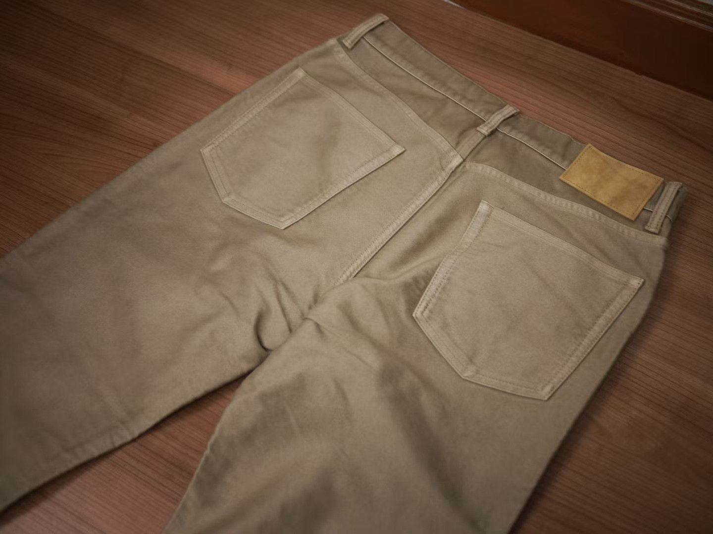 Visvim VISVIM FLUXUS 10 MOLESKIN BEIGE PANTS Size US 30 / EU 46 - 5 Thumbnail