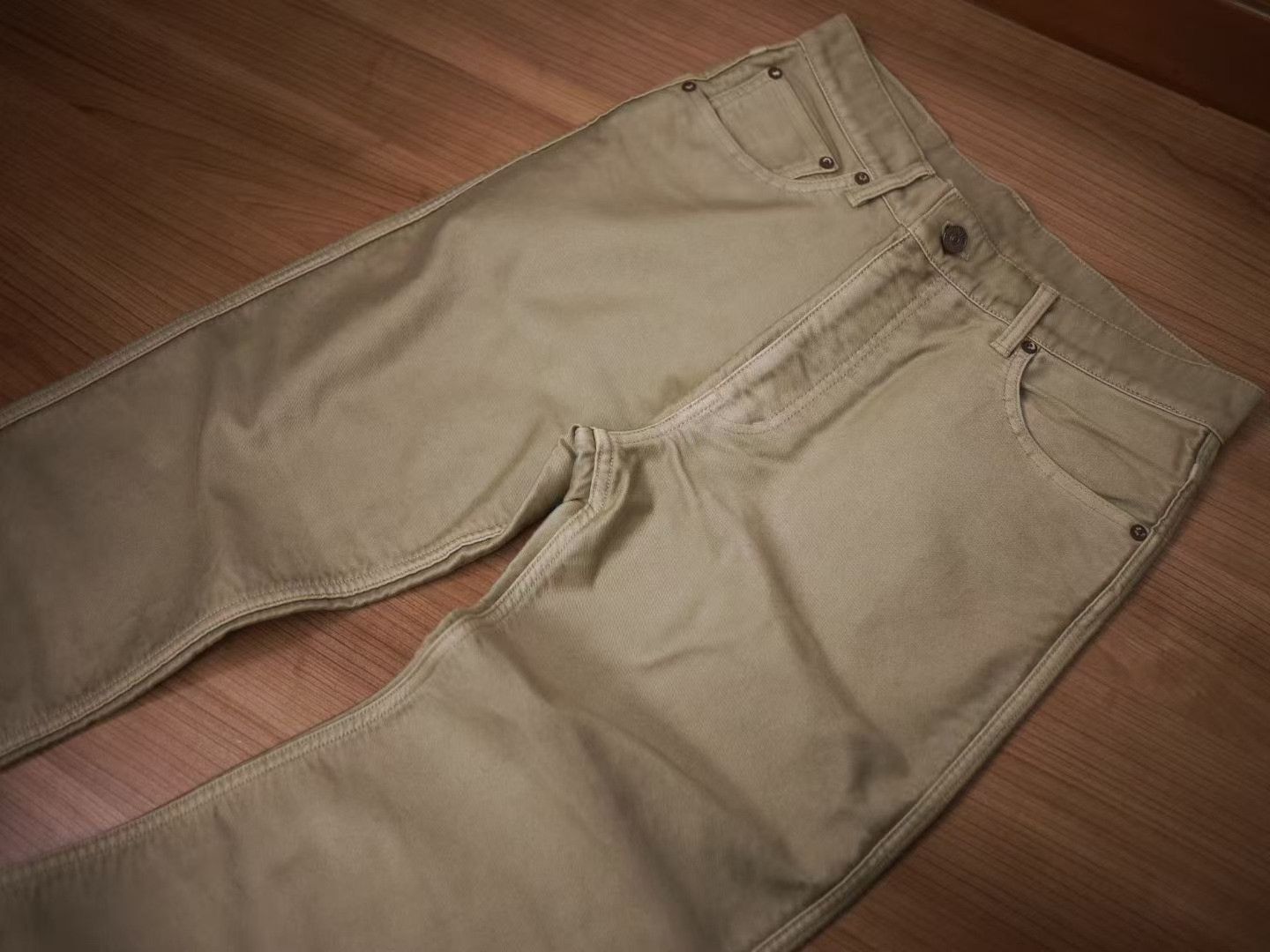 Visvim VISVIM FLUXUS 10 MOLESKIN BEIGE PANTS Size US 30 / EU 46 - 4 Thumbnail