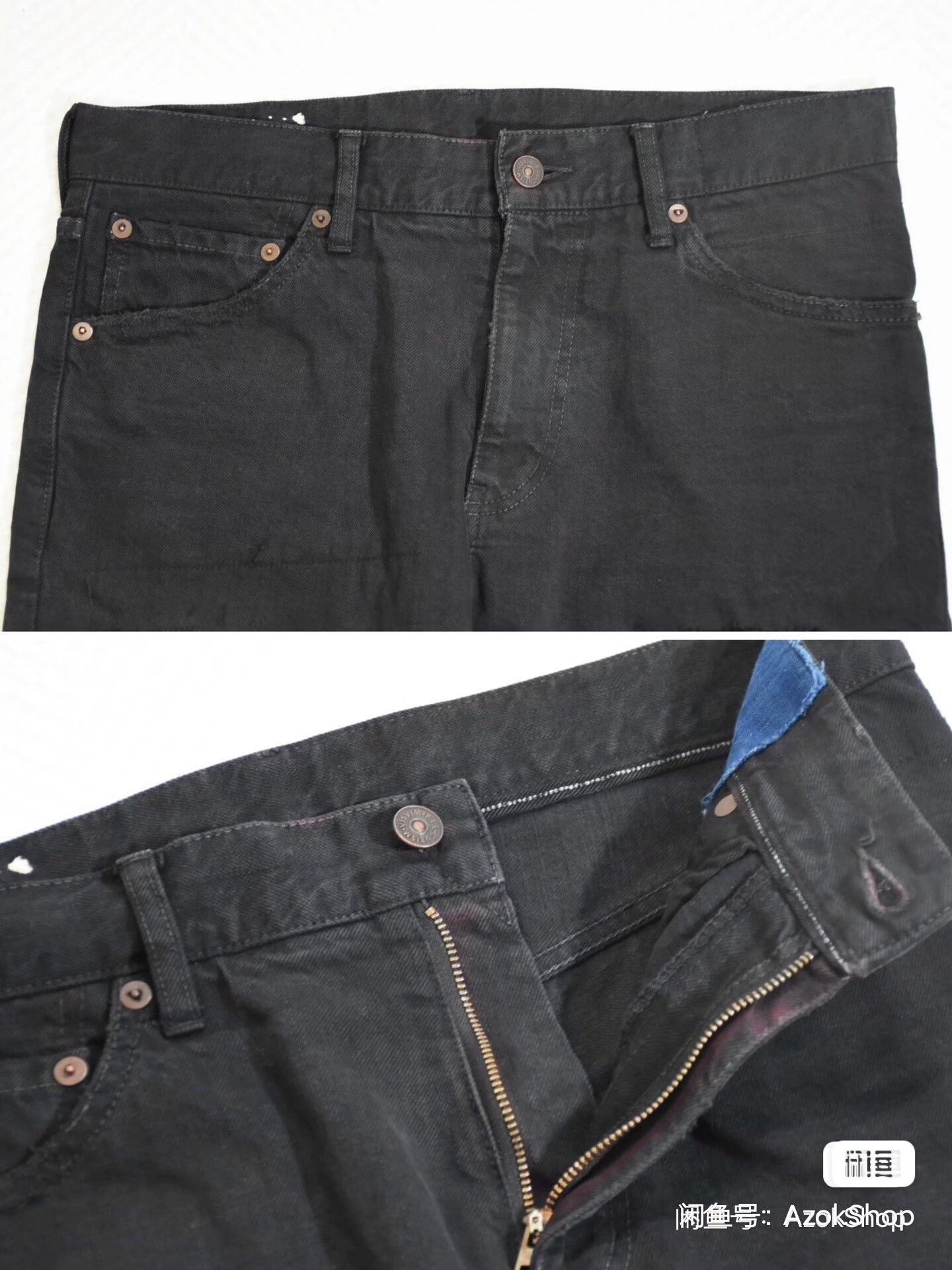 Visvim VISVIM Social Sculpture Black Jeans Size US 26 / EU 42 - 6 Thumbnail