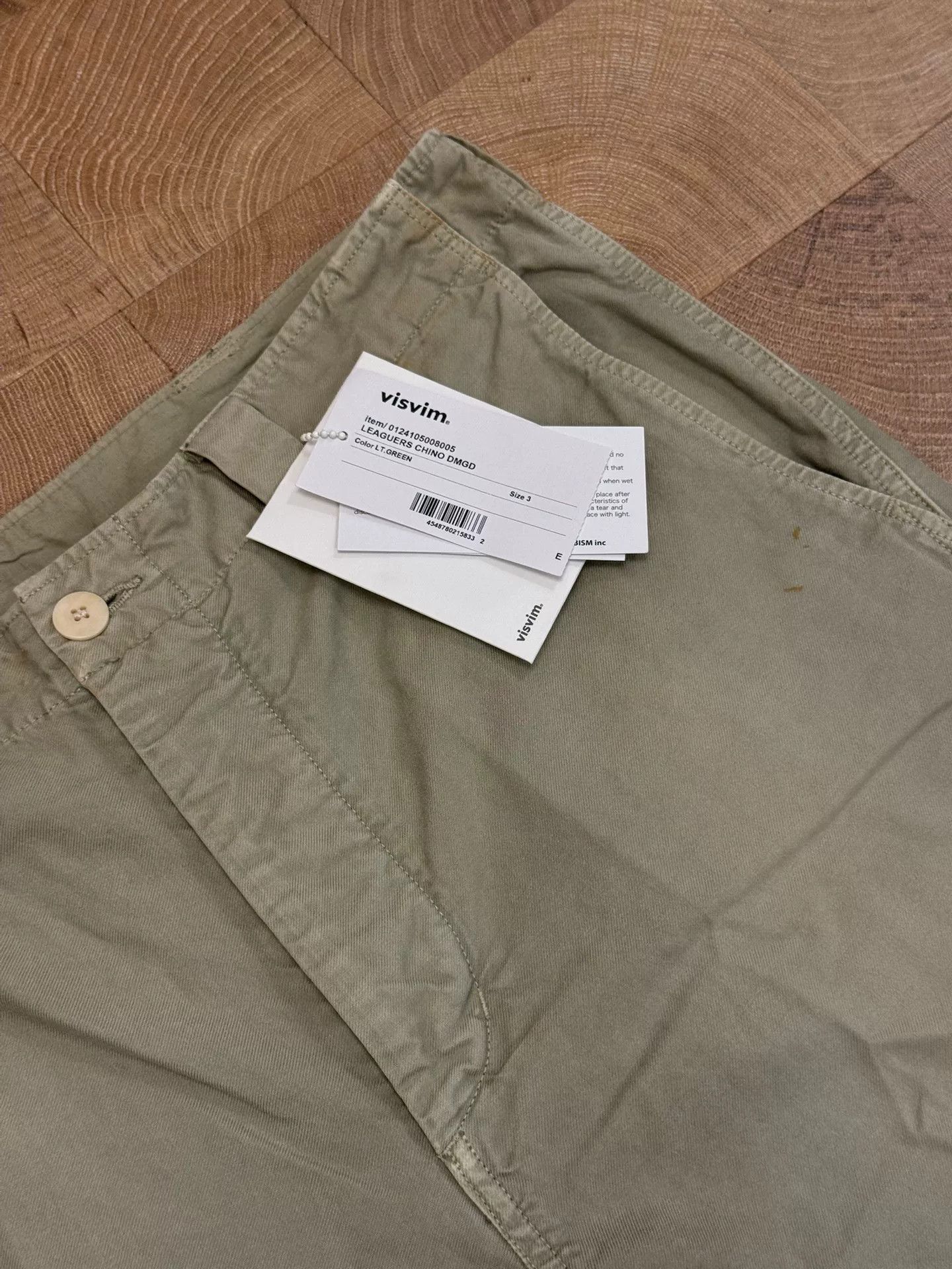Visvim Visvim 24SS Leaguers Chino DMGD F.I.L. Exclusive Size US 35 - 2 Thumbnail