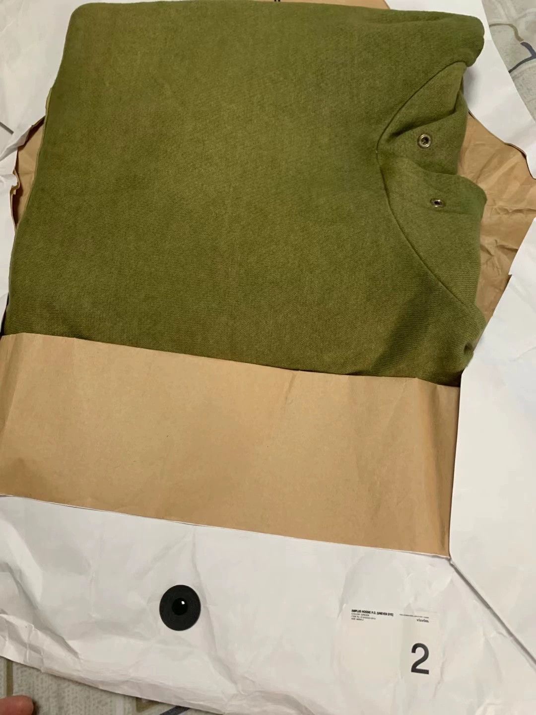 Visvim visvim 20AW Amplus Uneven Dye Hoodie Size US M / EU 48-50 / 2 - 2 Thumbnail