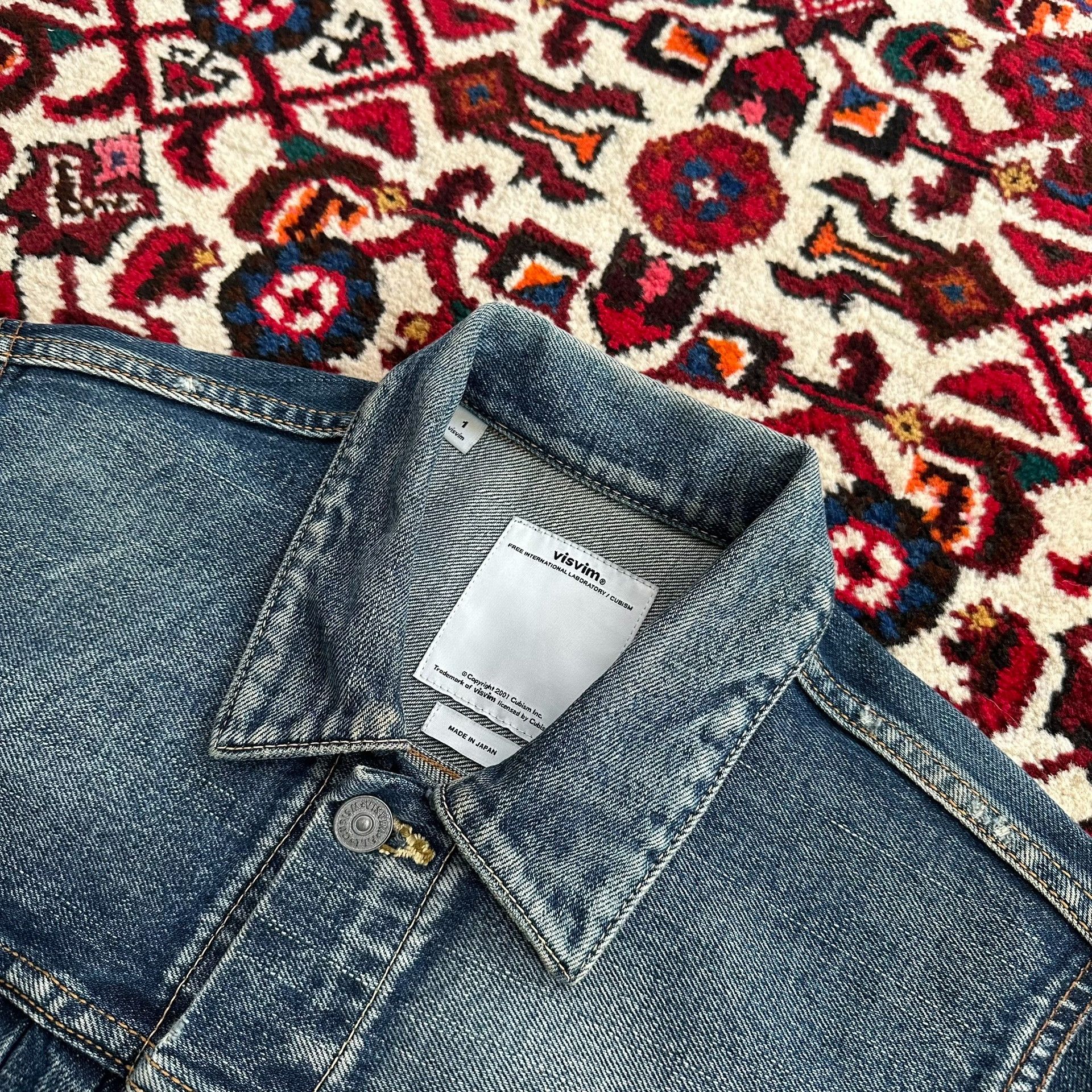 Visvim visvim 11AW 101 Blue Denim Jacket Size US S / EU 44-46 / 1 - 4 Thumbnail