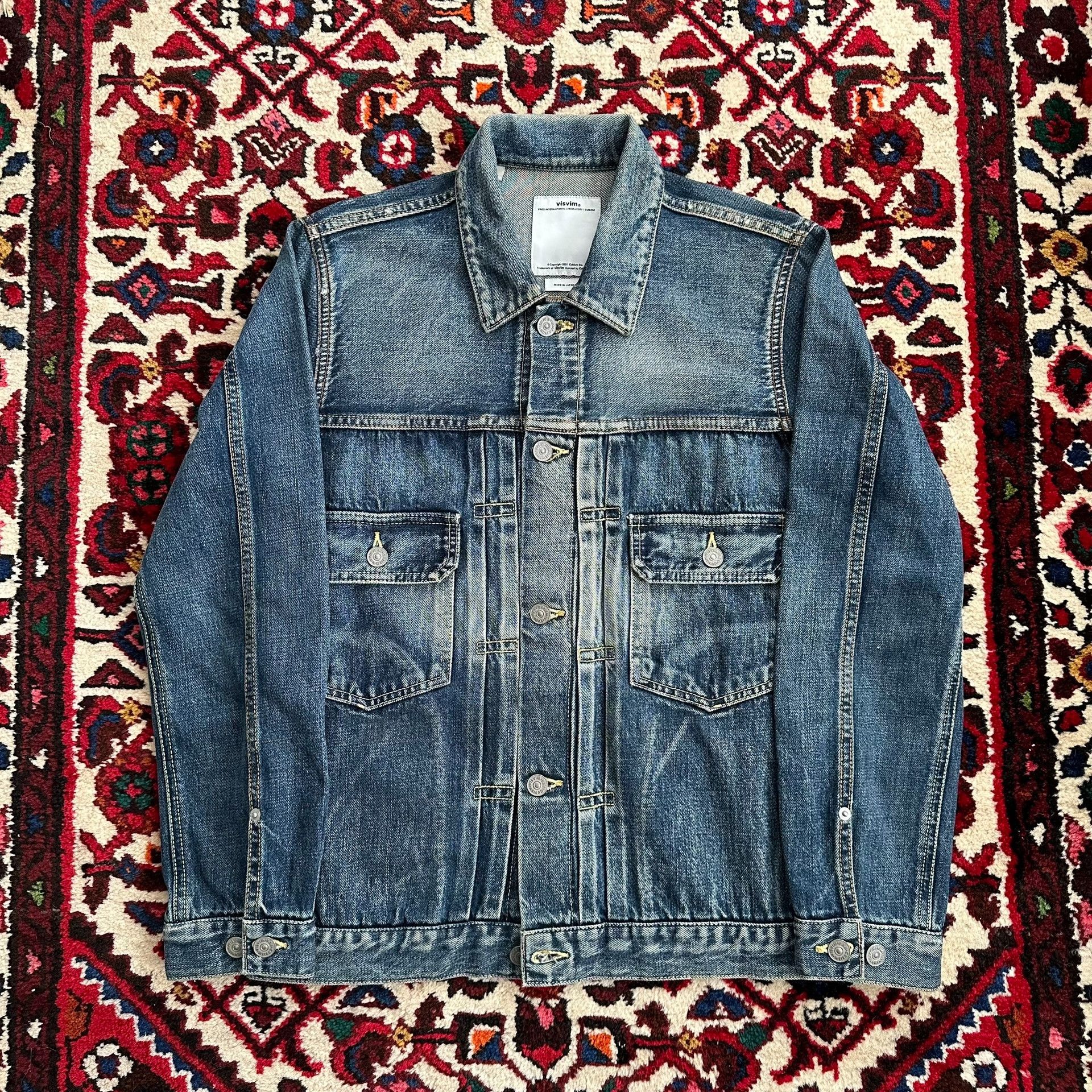 Visvim visvim 11AW 101 Blue Denim Jacket Size US S / EU 44-46 / 1 - 3 Thumbnail