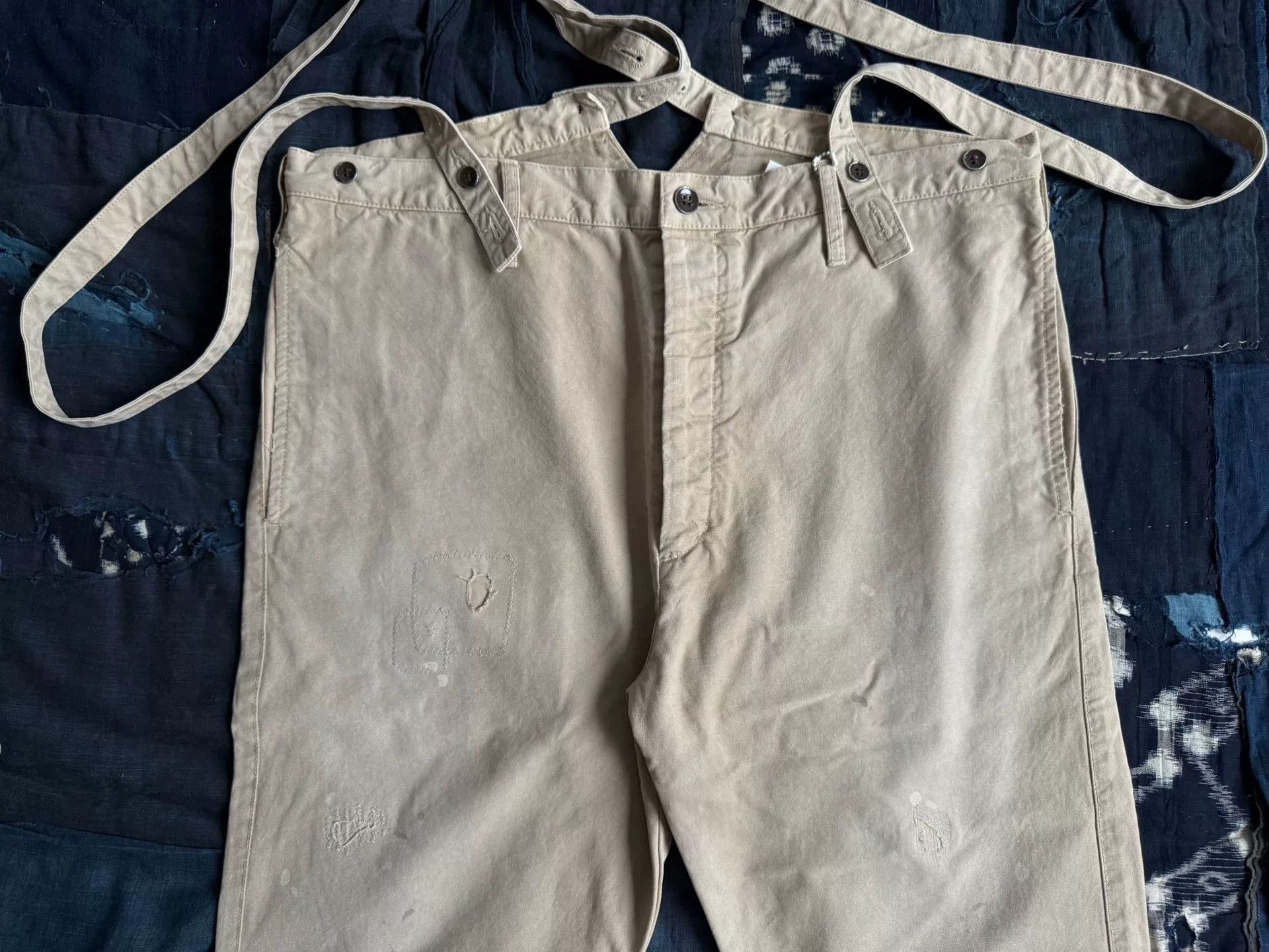 Visvim visvim 21AW Travailler Distressed Braces Pants Size US 30 / EU 46 - 3 Thumbnail