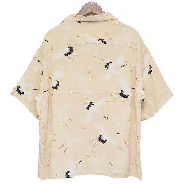 Visvim Visvim 2023SS Crosby Crane Print Shirt Size US L / EU 52-54 / 3 - 2 Thumbnail