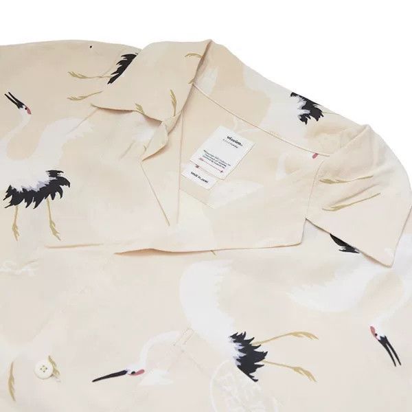 Visvim Visvim 2023SS Crosby Crane Print Shirt Size US L / EU 52-54 / 3 - 3 Thumbnail