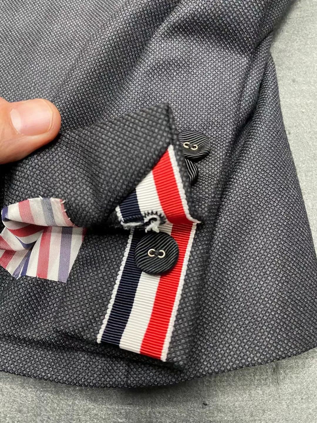 Thom Browne Thom Browne Dark Gray Wool Blazer Size US M / EU 48-50 / 2 - 4 Thumbnail