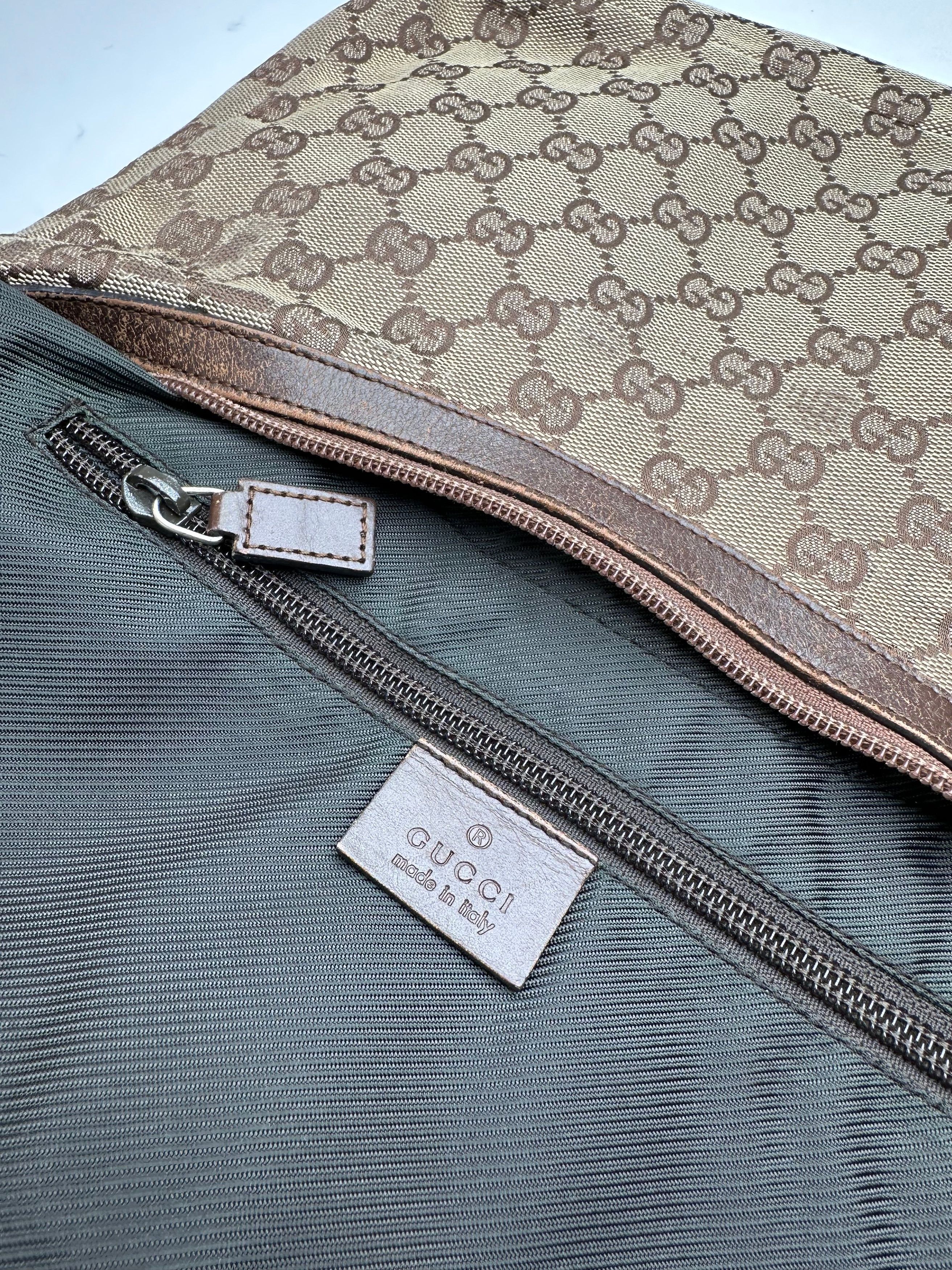 Gucci Vintage Monogram Multiway Bag Beige Brown Size ONE SIZE - 5 Thumbnail